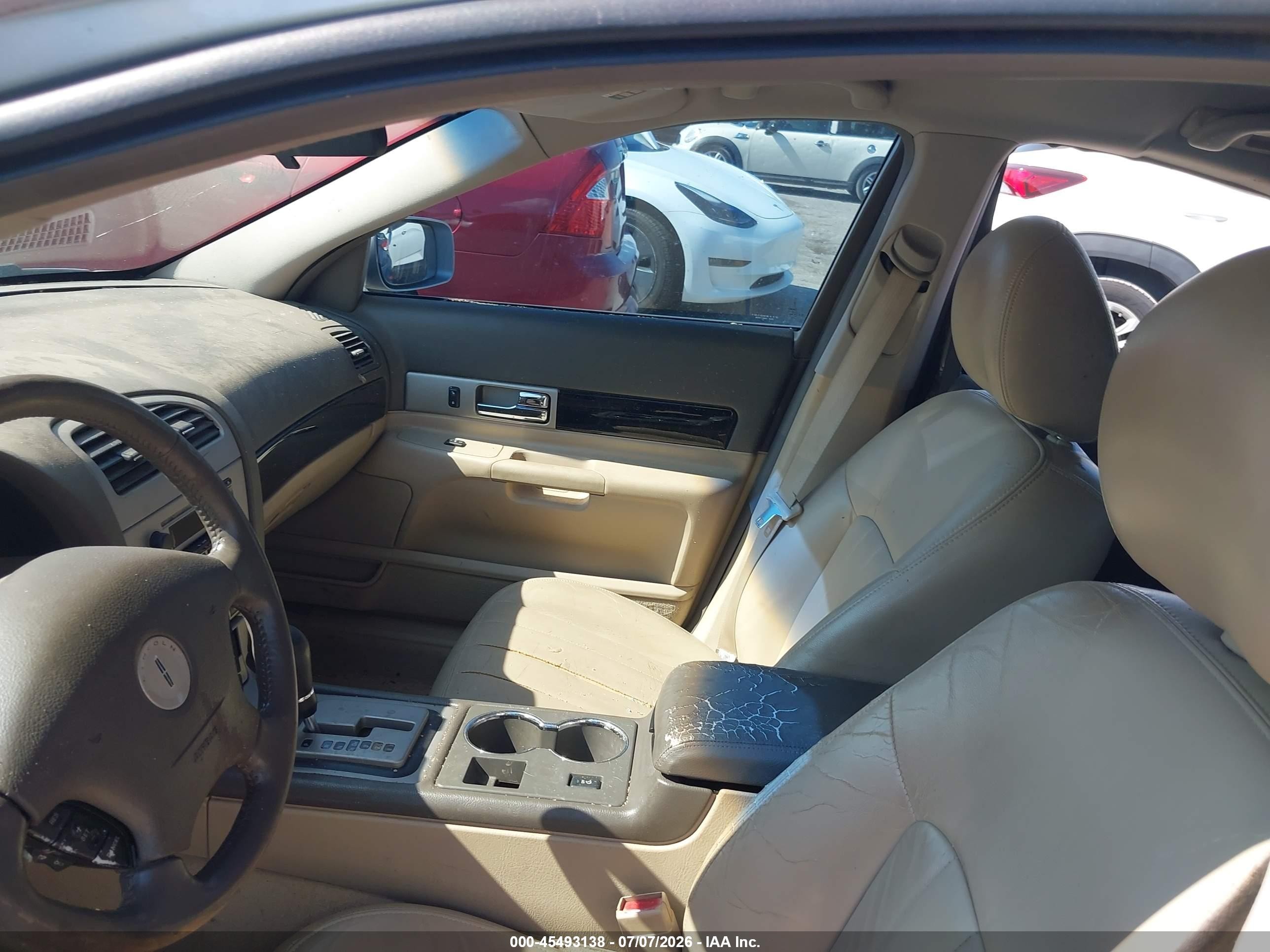 2005 Lincoln Ls V6 Gold vin: 1LNHM86S15Y635795