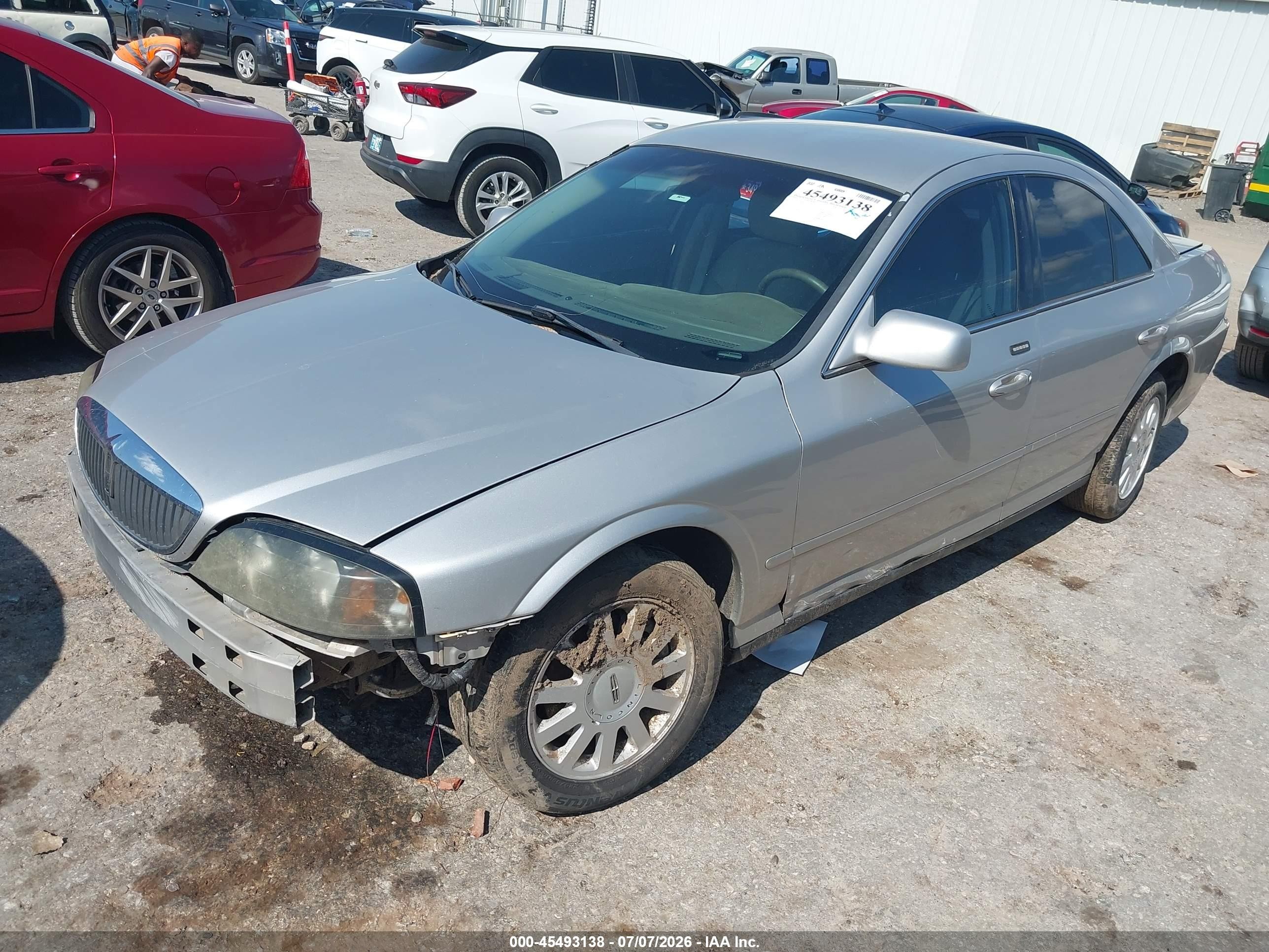 2005 Lincoln Ls V6 Gold vin: 1LNHM86S15Y635795
