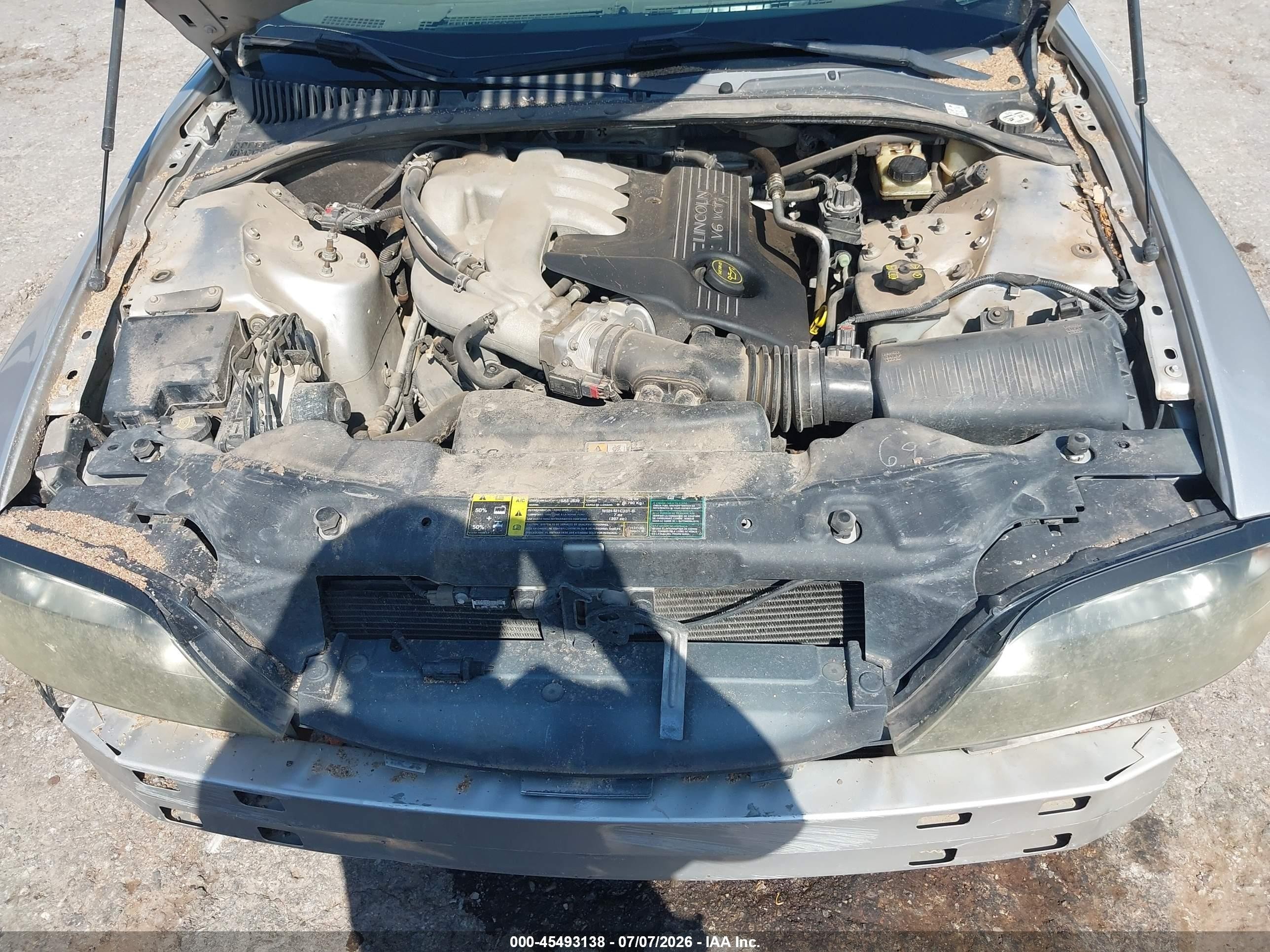 2005 Lincoln Ls V6 Gold vin: 1LNHM86S15Y635795