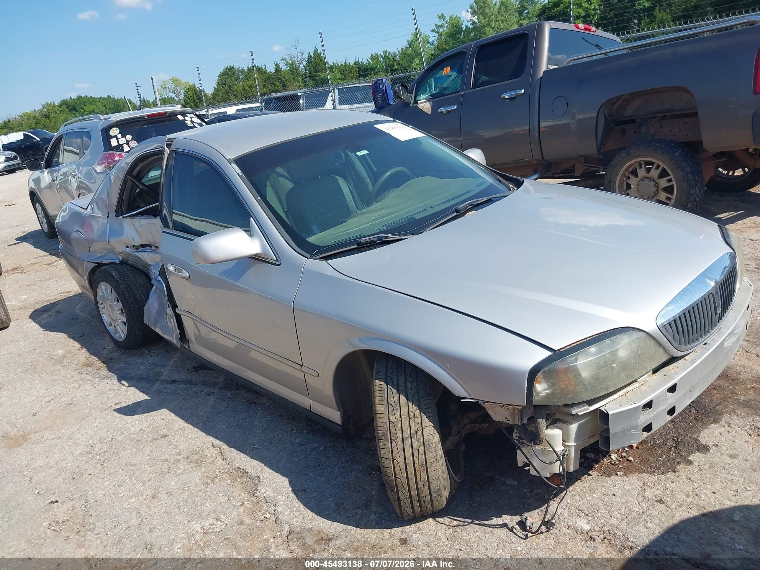 2005 Lincoln Ls V6 Gold vin: 1LNHM86S15Y635795
