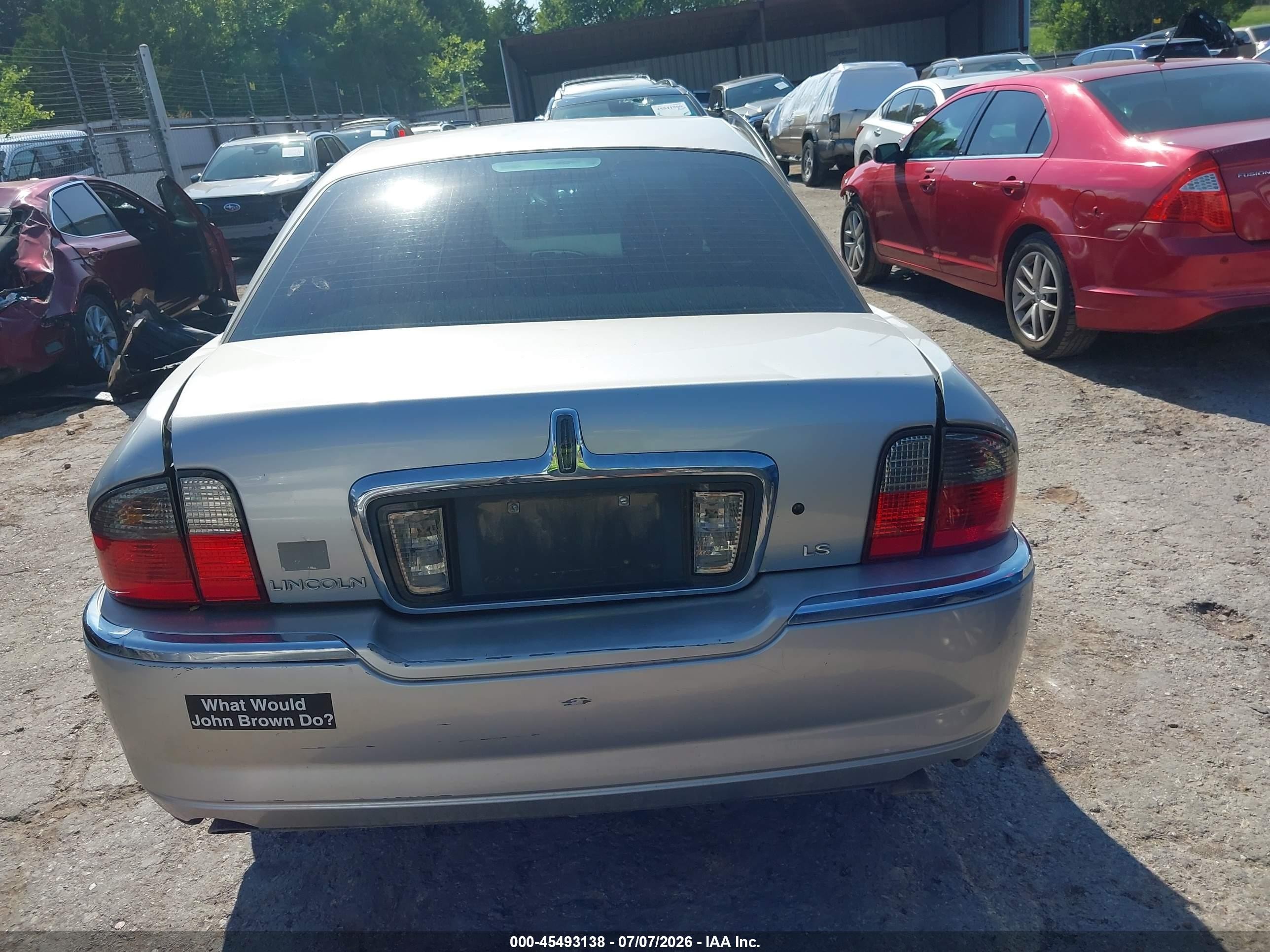 2005 Lincoln Ls V6 Gold vin: 1LNHM86S15Y635795
