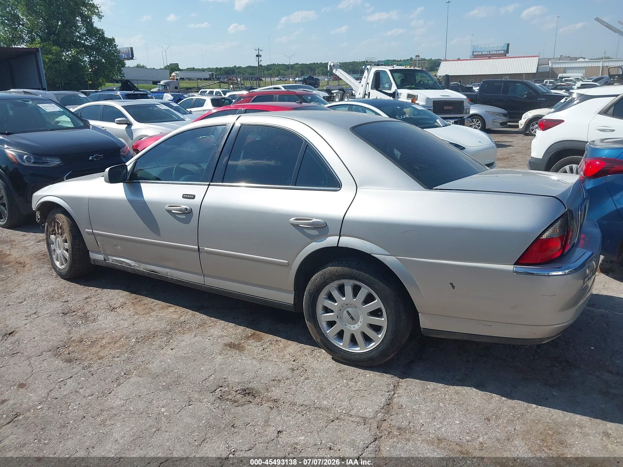 2005 Lincoln Ls V6 Gold vin: 1LNHM86S15Y635795
