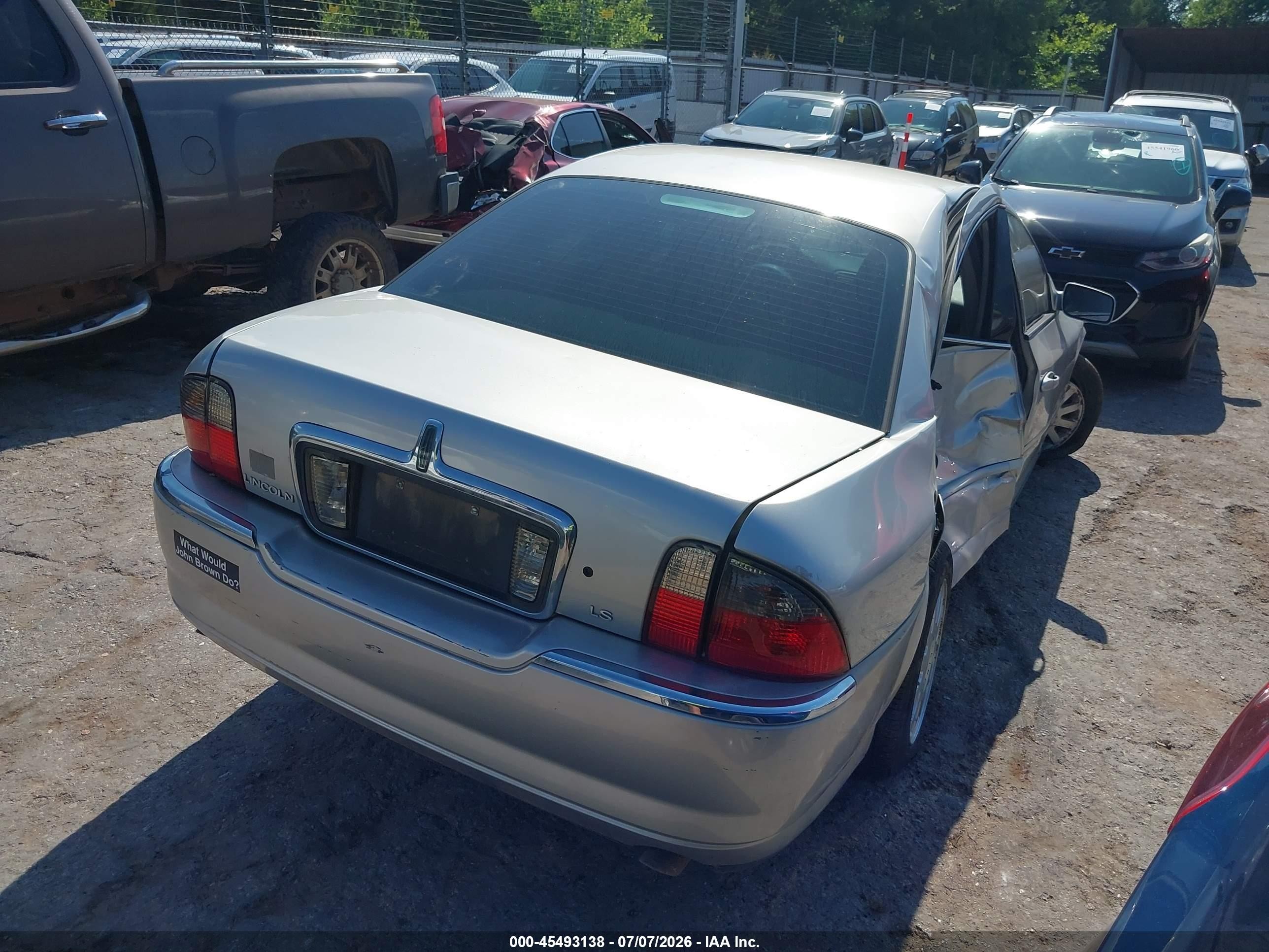 2005 Lincoln Ls V6 Gold vin: 1LNHM86S15Y635795