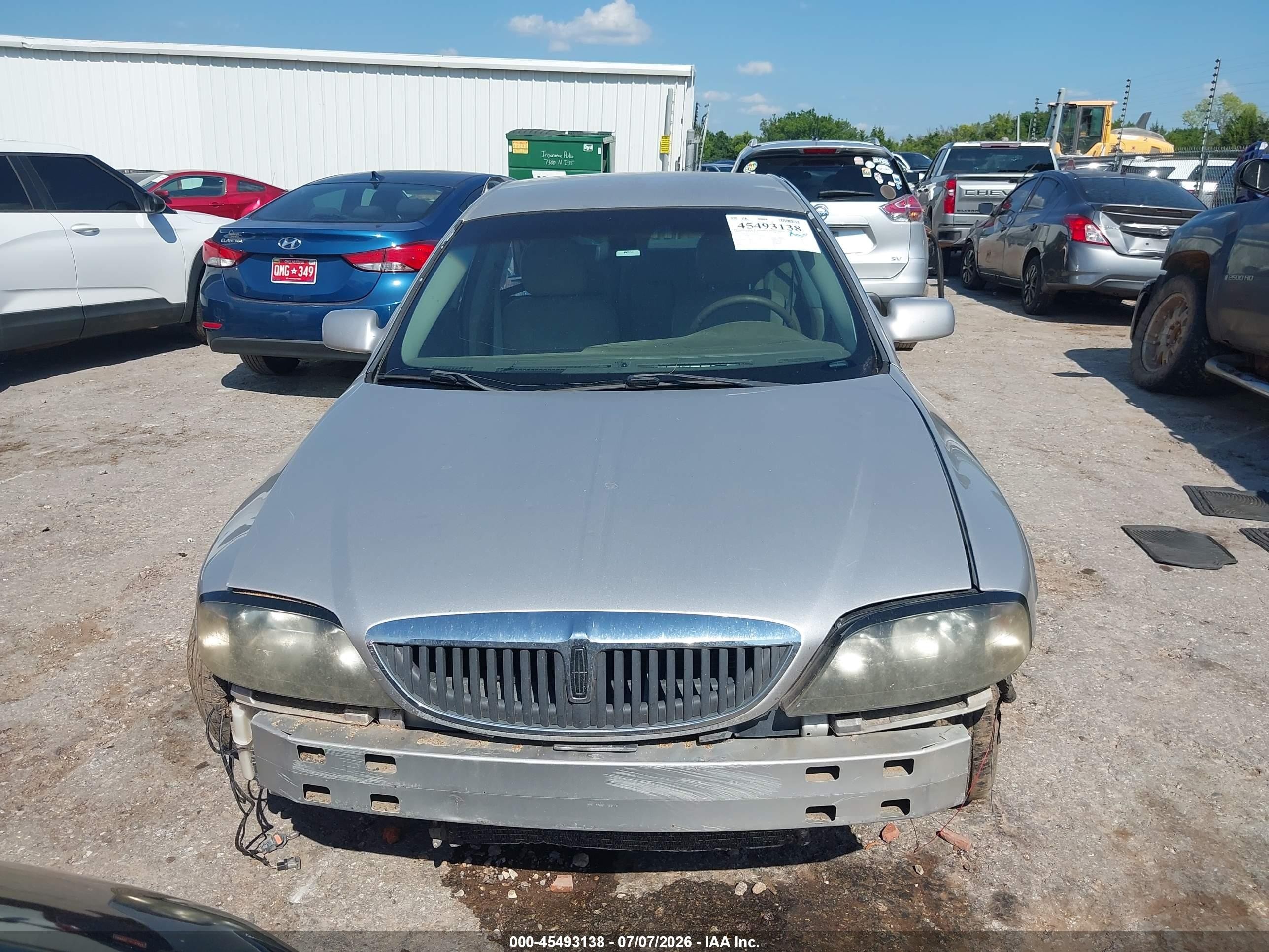 2005 Lincoln Ls V6 Gold vin: 1LNHM86S15Y635795