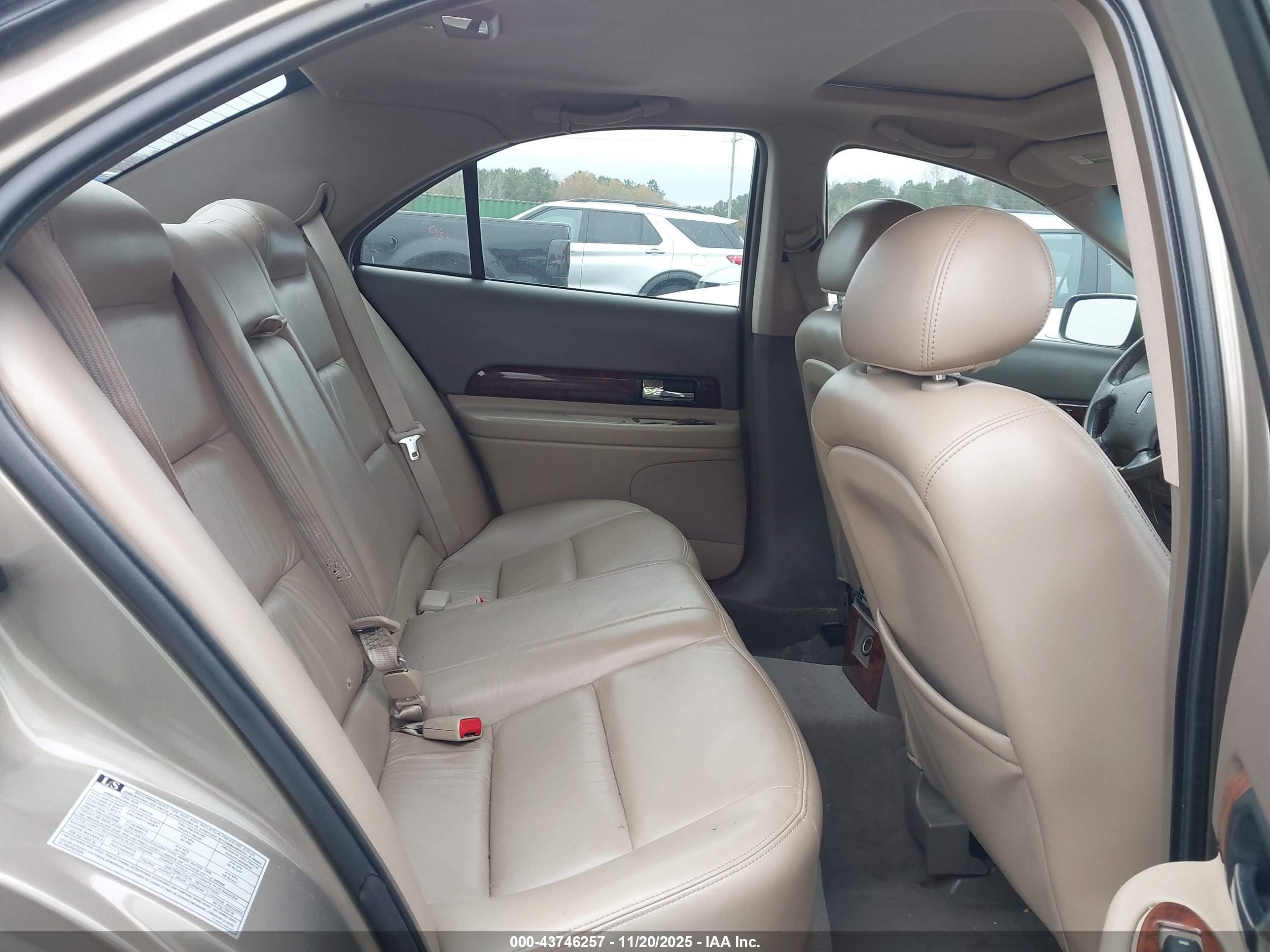 2001 Lincoln Ls V6 Auto/v6 Manual Brown vin: 1LNHM86S21Y690413