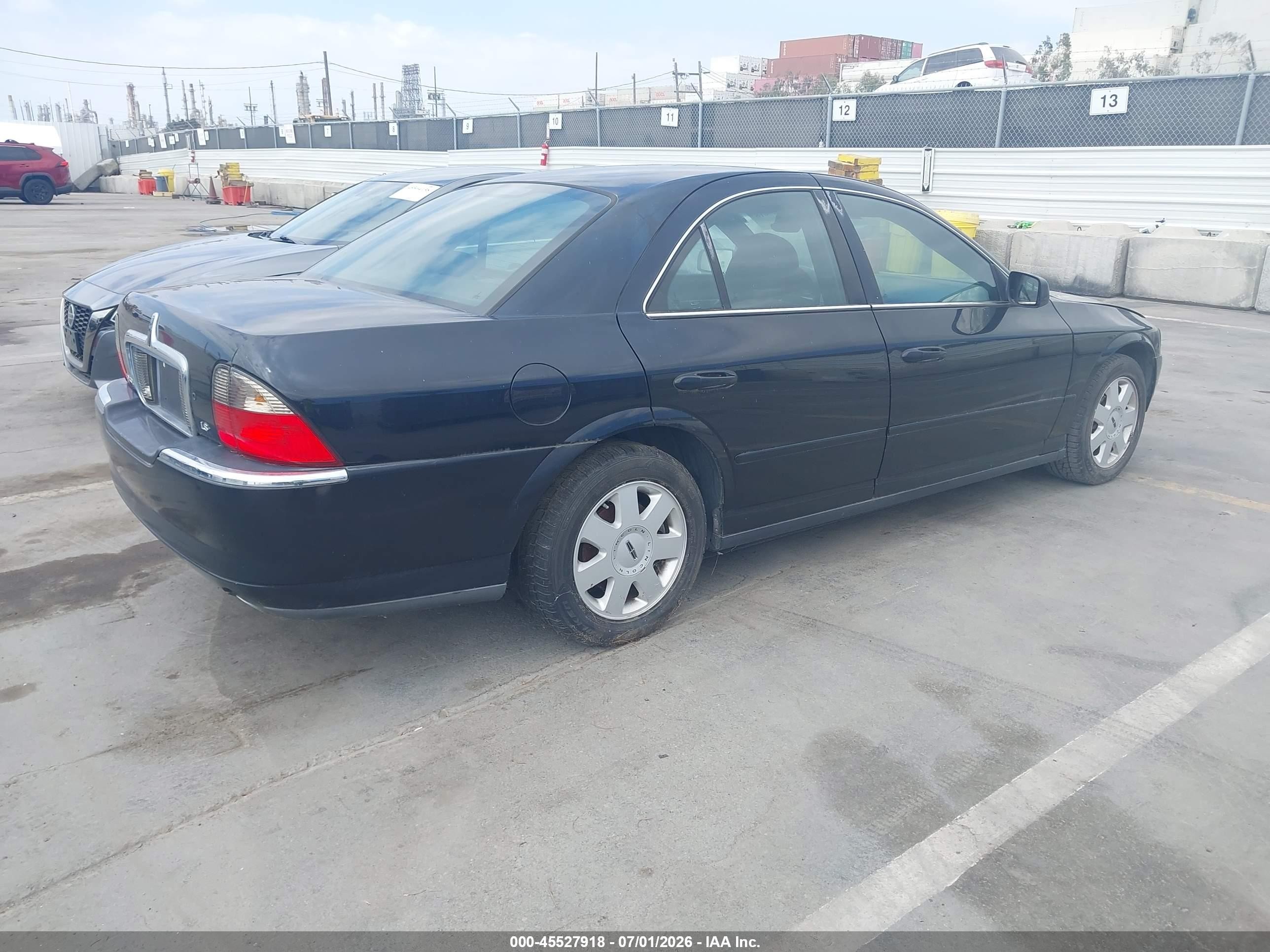 2004 Lincoln Ls V6 Black vin: 1LNHM86S24Y684146