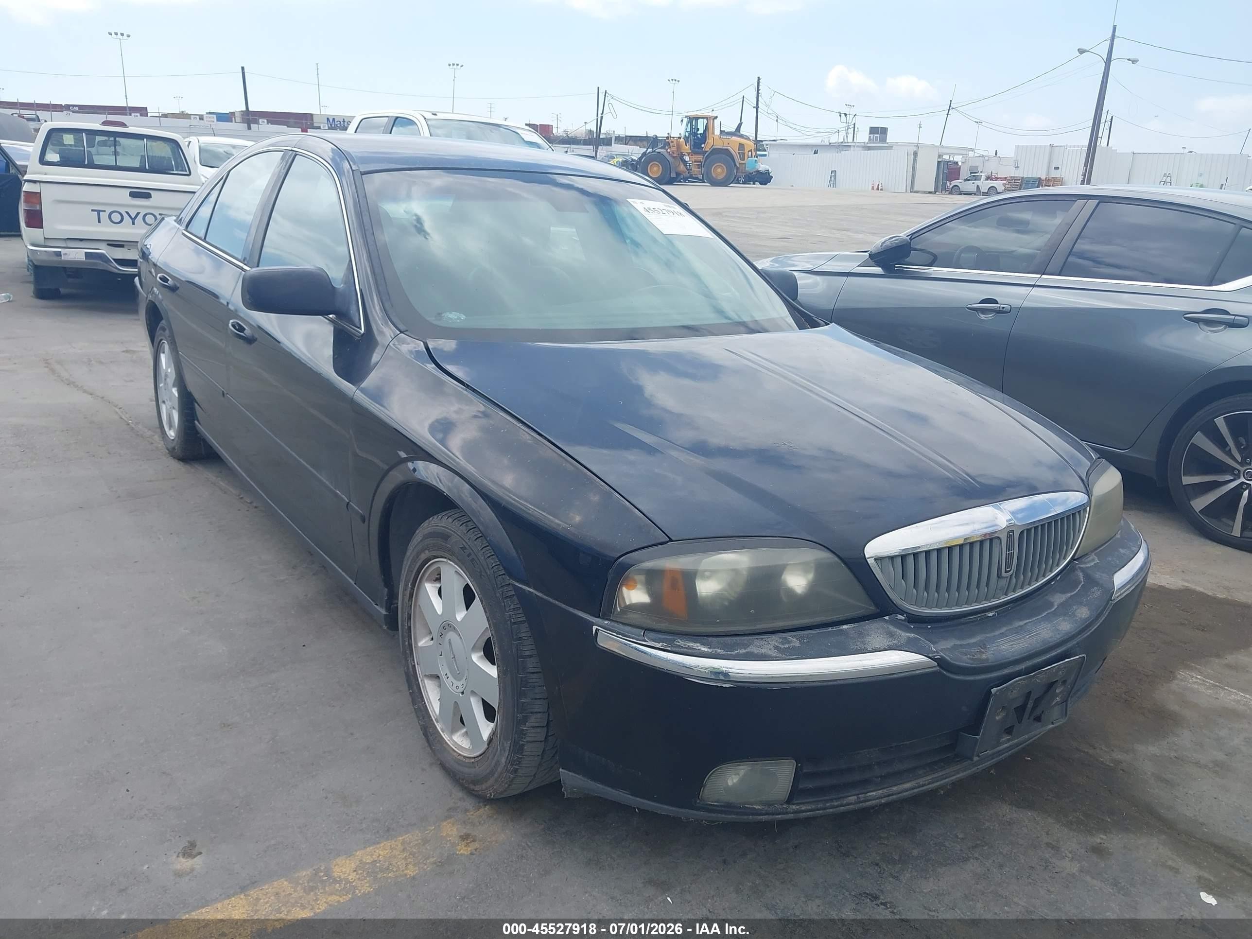 2004 Lincoln Ls V6 Black vin: 1LNHM86S24Y684146