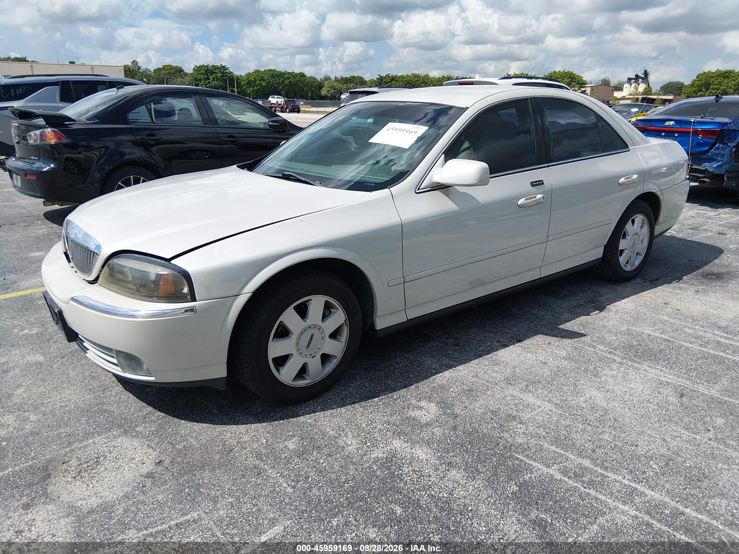 2005 Lincoln Ls V6 Бежевый vin: 1LNHM86S25Y607617