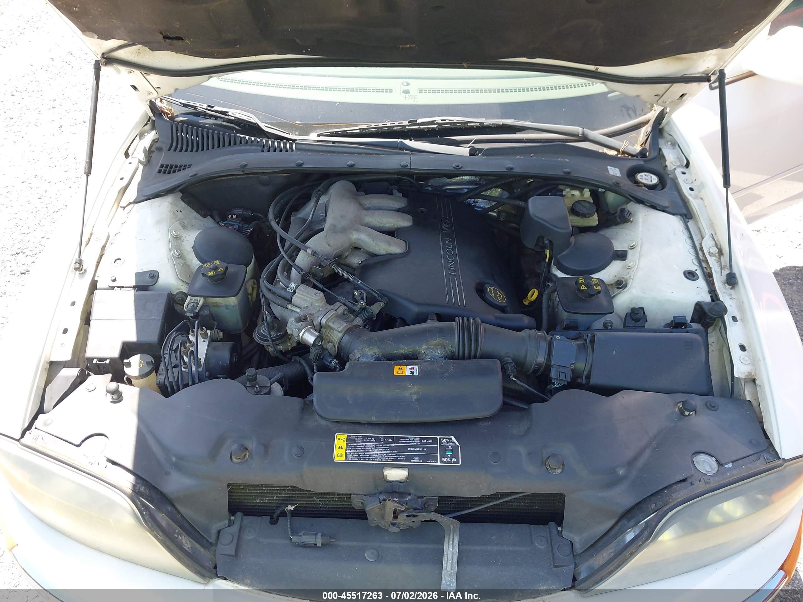 2002 Lincoln Ls V6 Auto/v6 Manual Белый vin: 1LNHM86S32Y685464