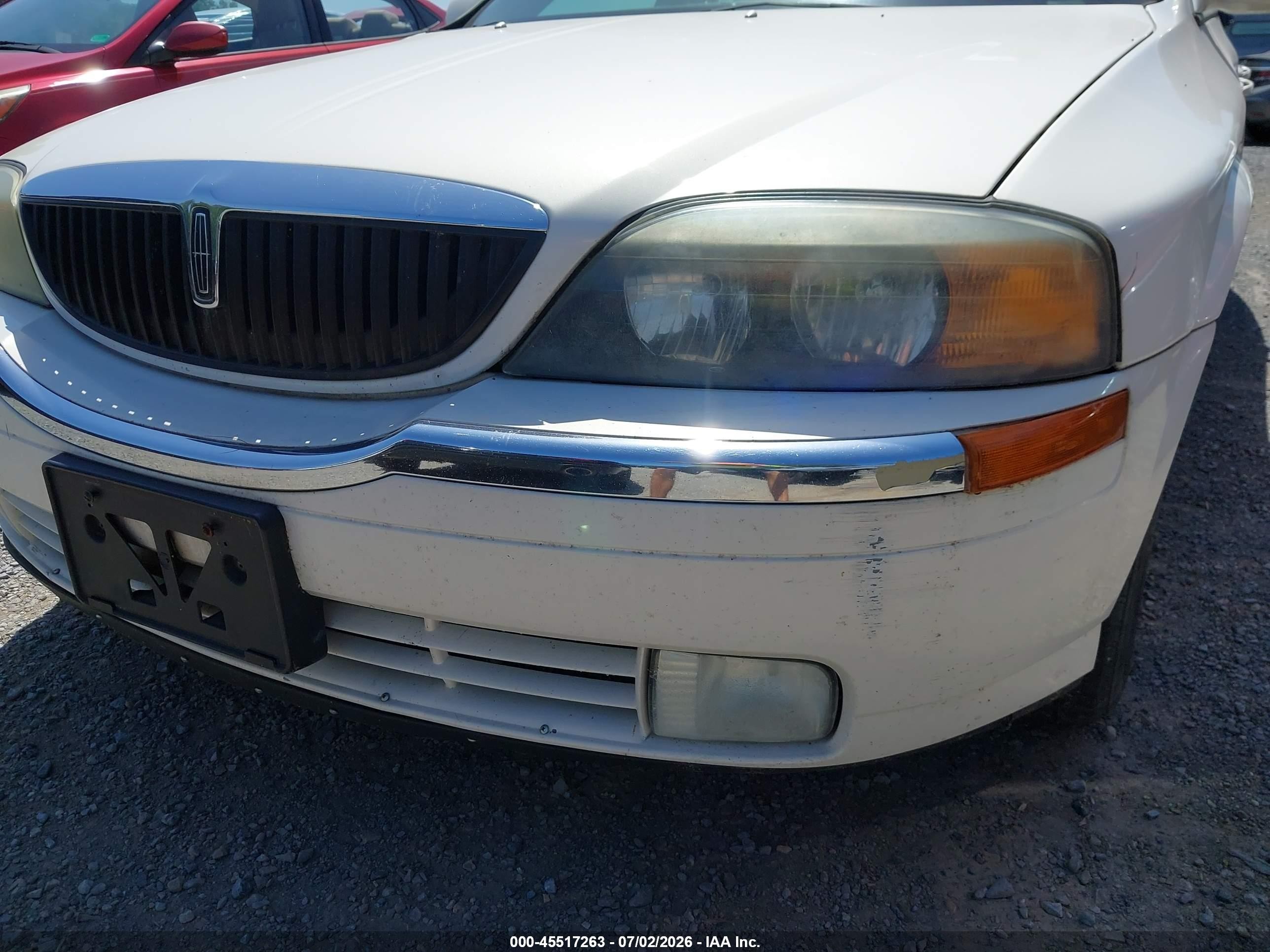 2002 Lincoln Ls V6 Auto/v6 Manual Белый vin: 1LNHM86S32Y685464