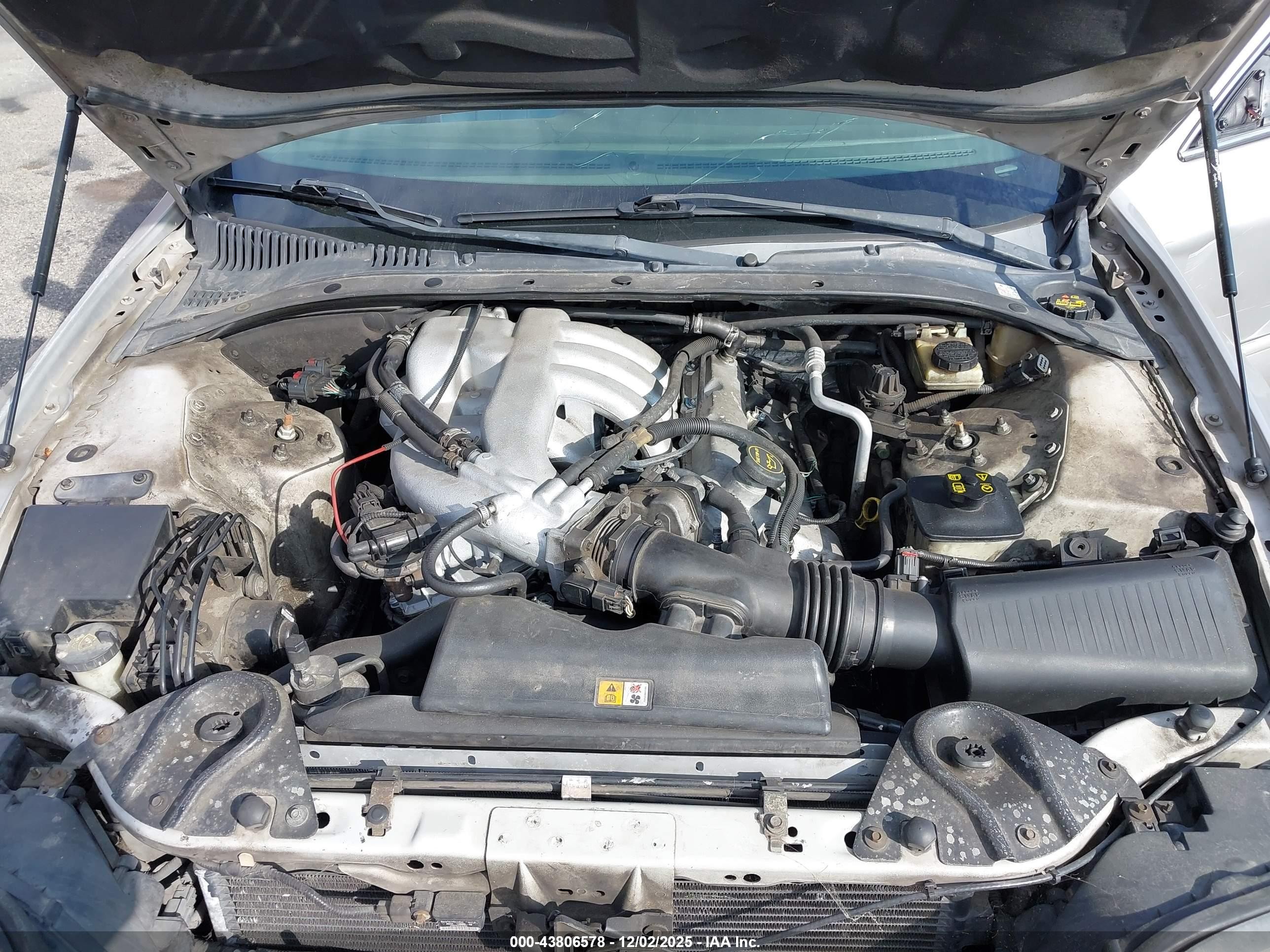 2003 Lincoln Ls V6 Silver vin: 1LNHM86S33Y657729
