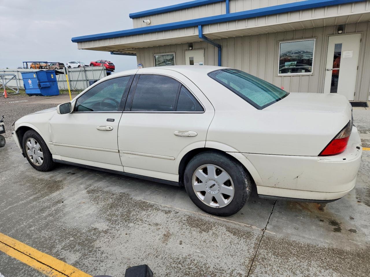 2005 Lincoln Ls White vin: 1LNHM86S35Y600885