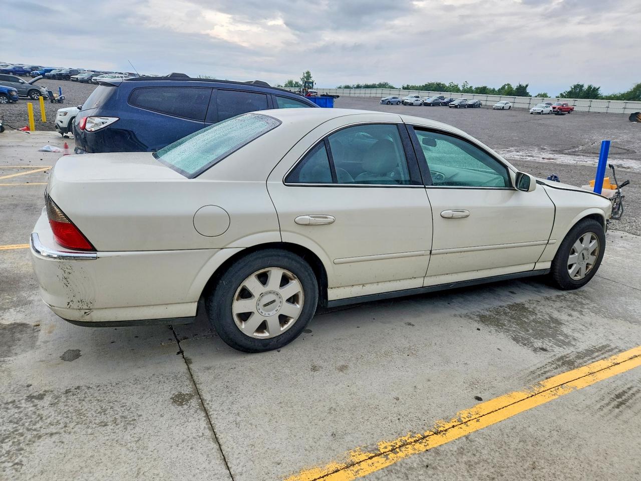 2005 Lincoln Ls White vin: 1LNHM86S35Y600885