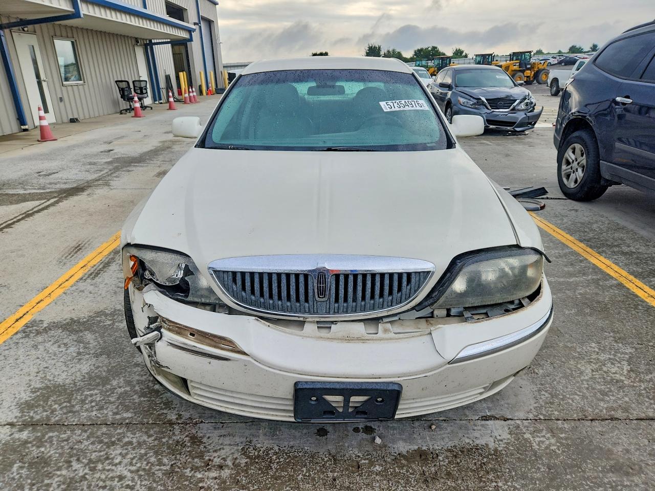 2005 Lincoln Ls White vin: 1LNHM86S35Y600885