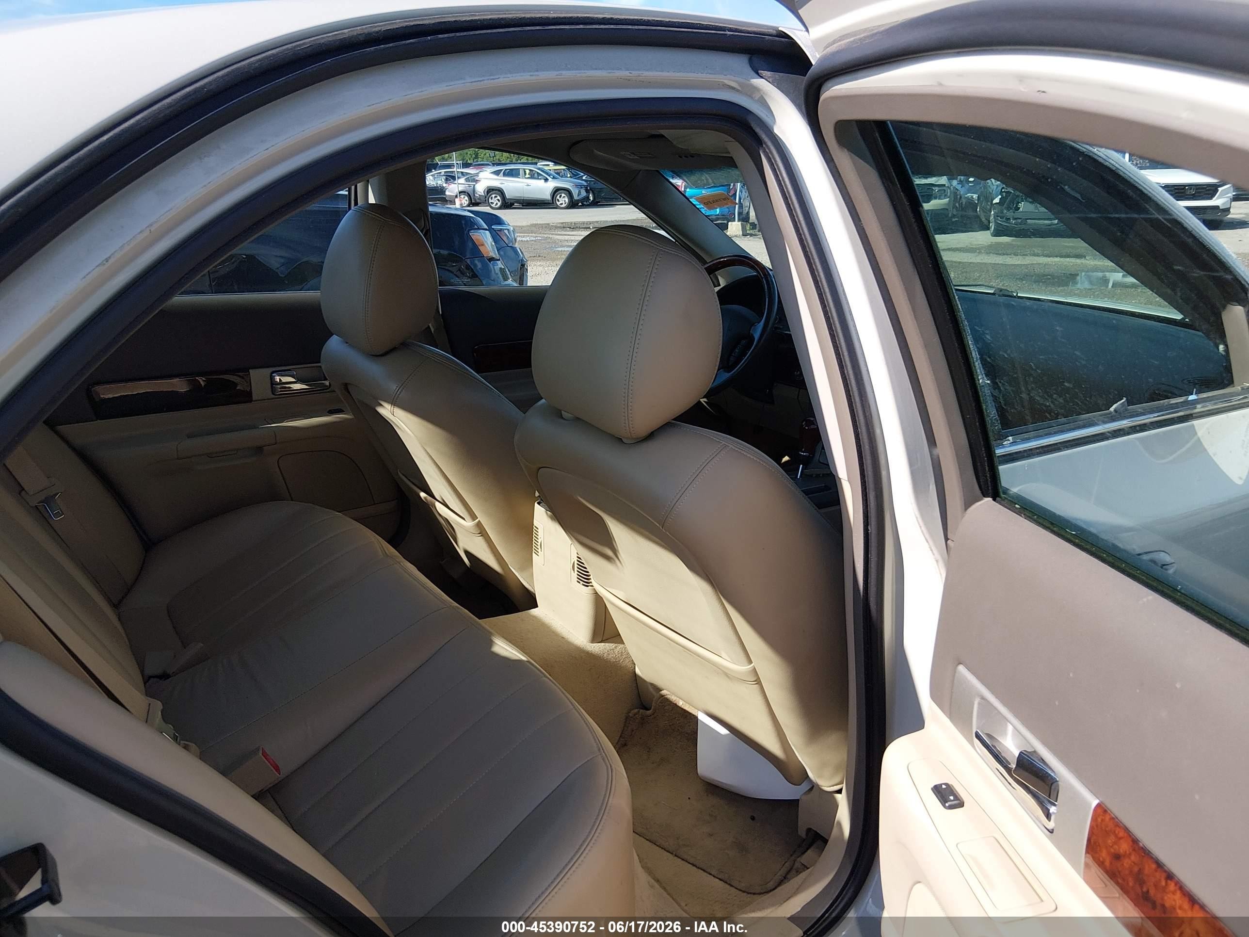 2005 Lincoln Ls V6 White vin: 1LNHM86S35Y616603