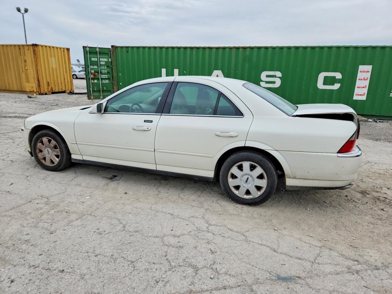 2005 Lincoln Ls White vin: 1LNHM86S35Y632056