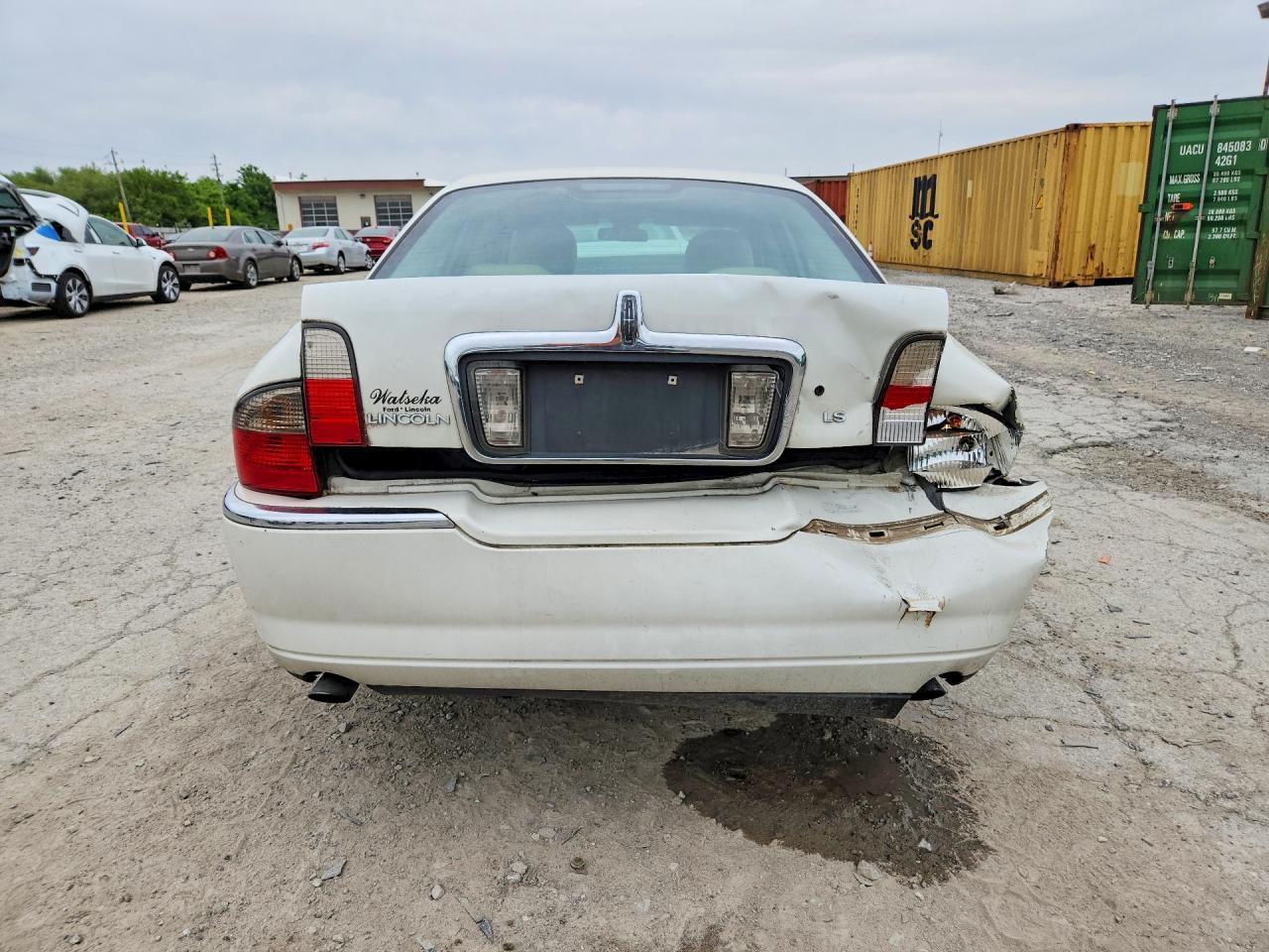 2005 Lincoln Ls White vin: 1LNHM86S35Y632056