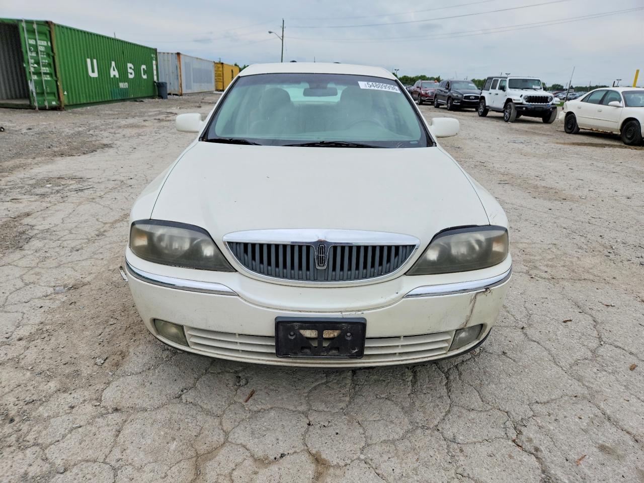 2005 Lincoln Ls White vin: 1LNHM86S35Y632056