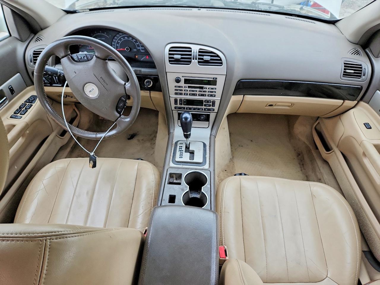 2005 Lincoln Ls White vin: 1LNHM86S35Y632056