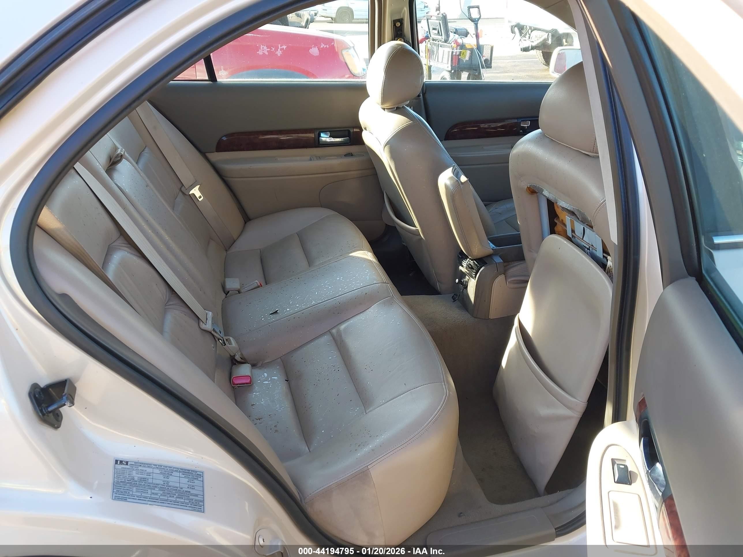 2001 Lincoln Ls V6 Auto/v6 Manual Beige vin: 1LNHM86S41Y730913