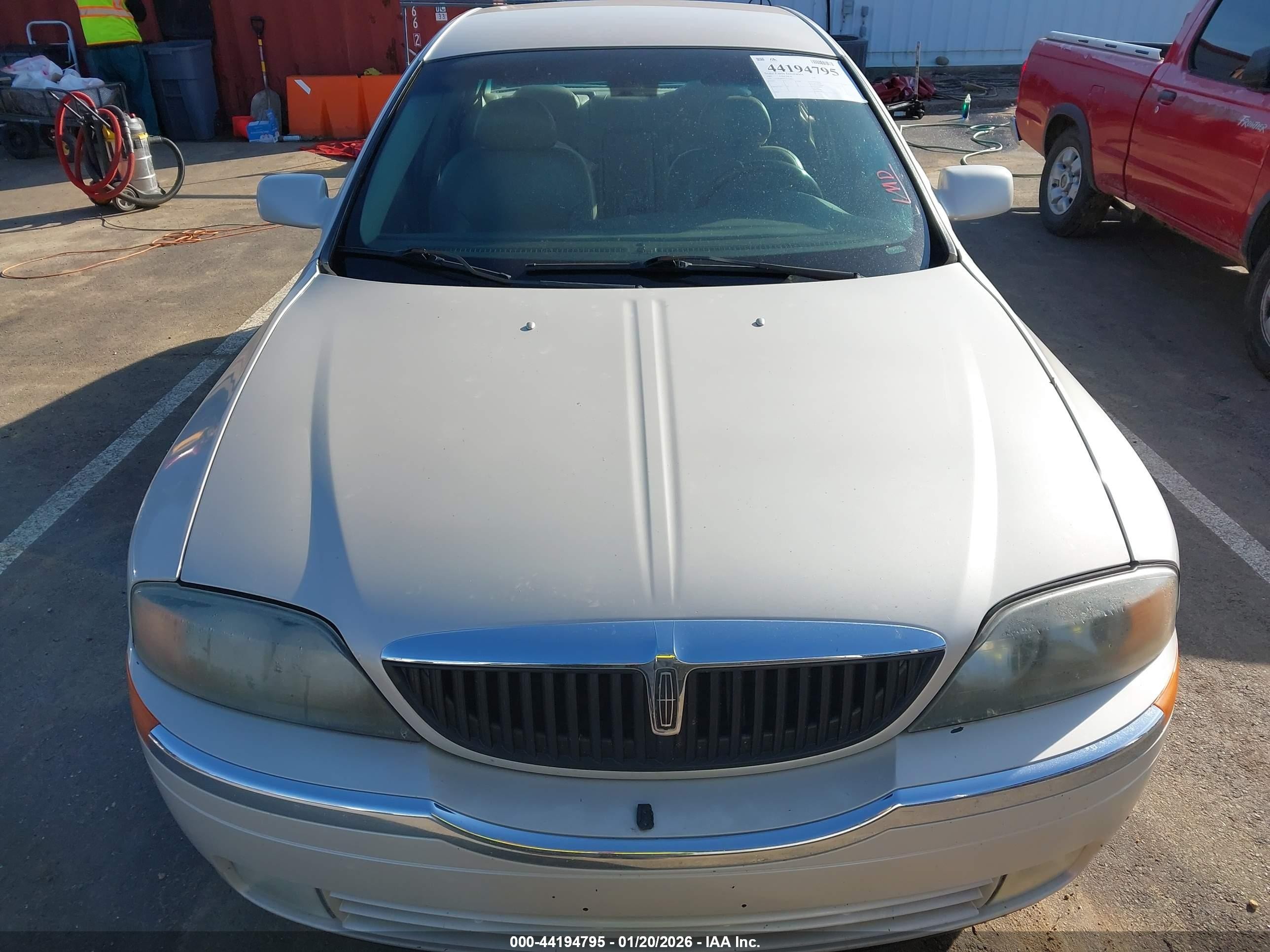 2001 Lincoln Ls V6 Auto/v6 Manual Beige vin: 1LNHM86S41Y730913