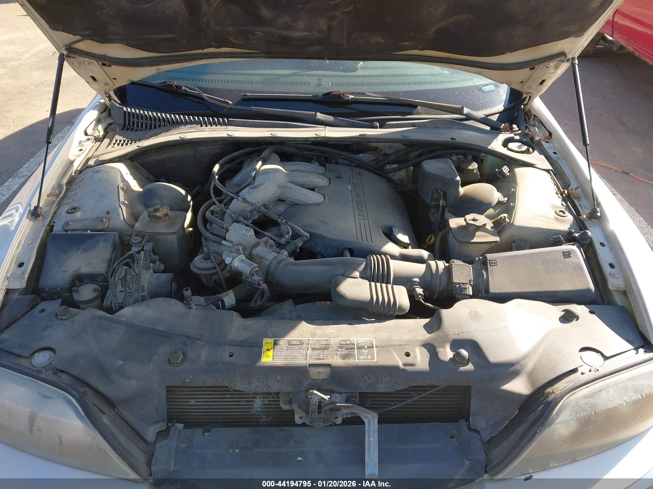2001 Lincoln Ls V6 Auto/v6 Manual Beige vin: 1LNHM86S41Y730913