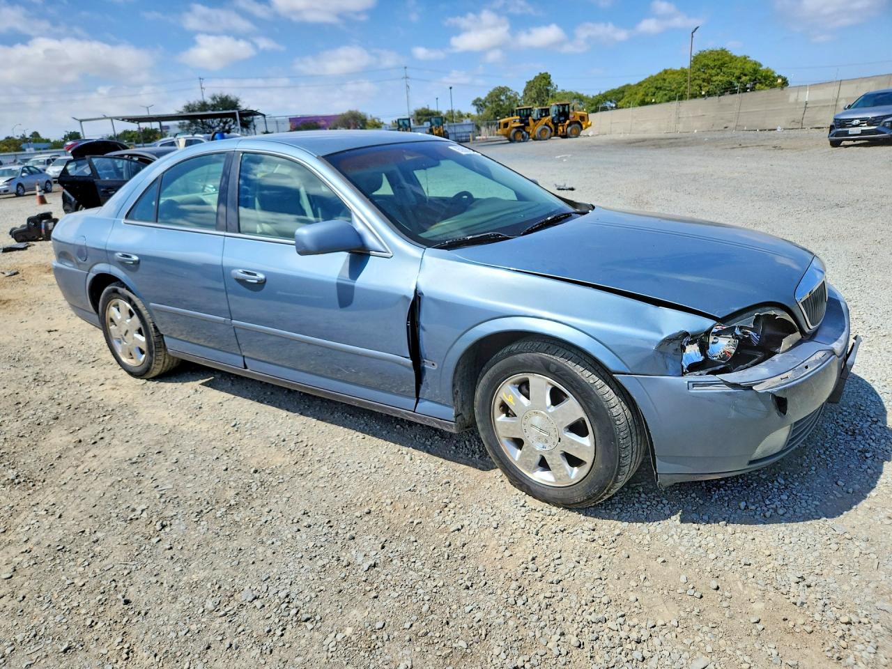 2003 Lincoln Ls Синий vin: 1LNHM86S43Y666066