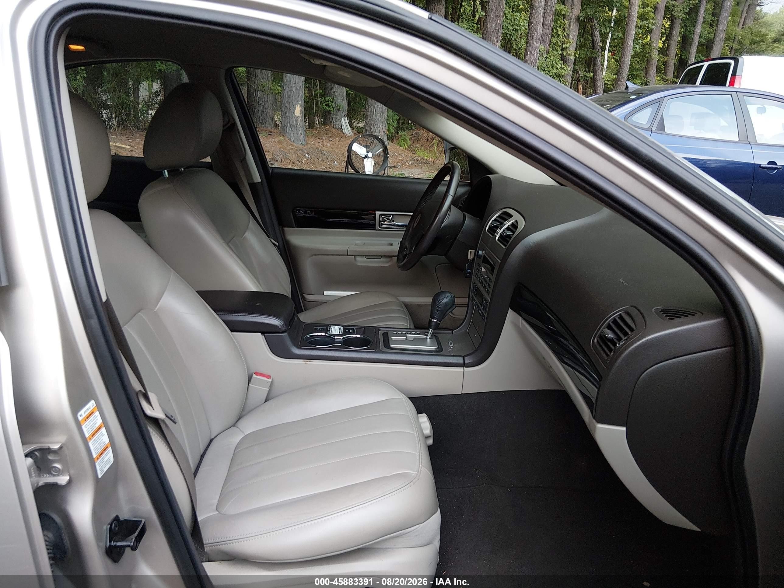 2003 Lincoln Ls V6 Beige vin: 1LNHM86S53Y659935