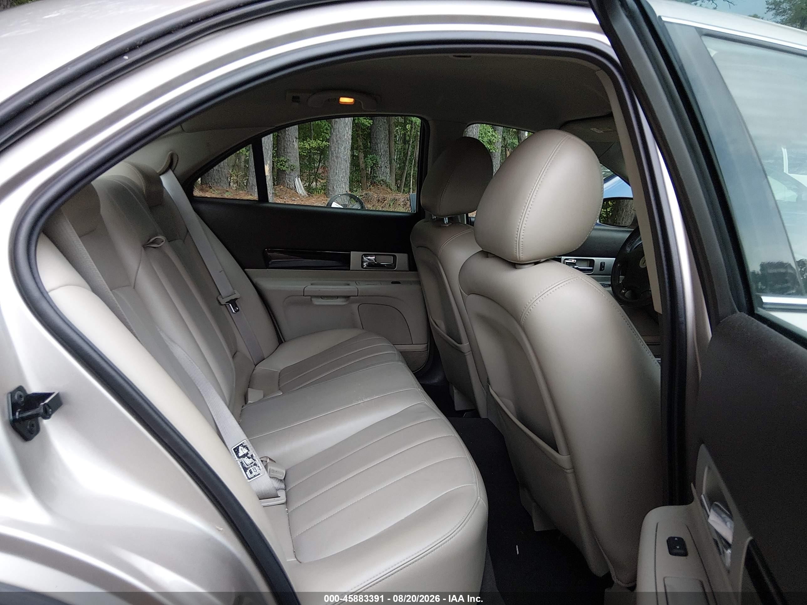 2003 Lincoln Ls V6 Beige vin: 1LNHM86S53Y659935