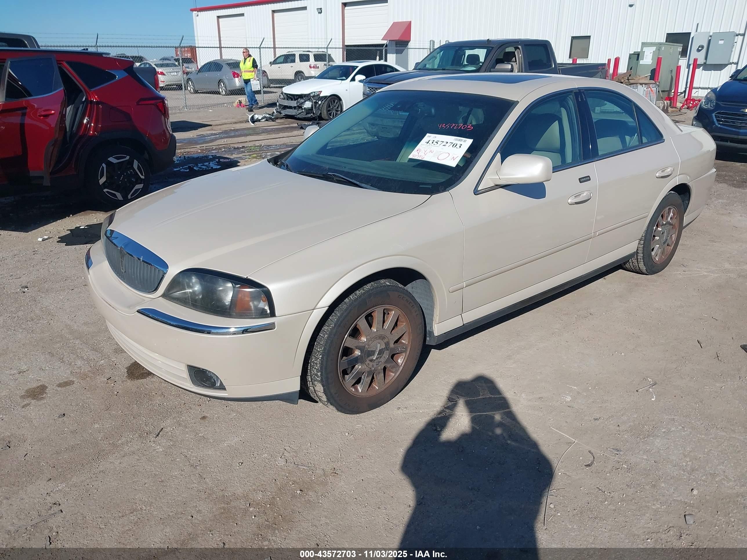 2003 Lincoln Ls V6 Кремовый vin: 1LNHM86S53Y682258