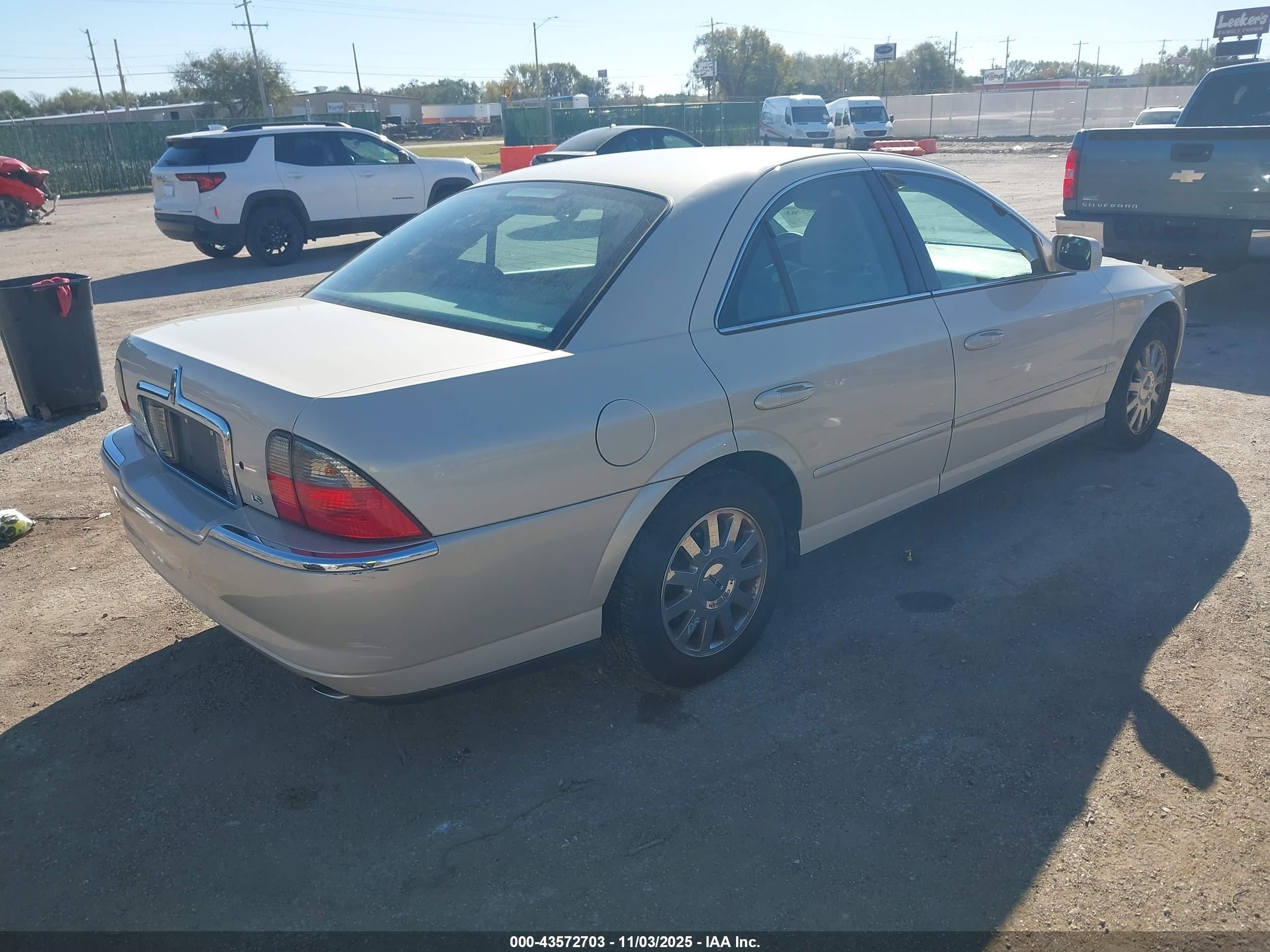 2003 Lincoln Ls V6 Кремовый vin: 1LNHM86S53Y682258