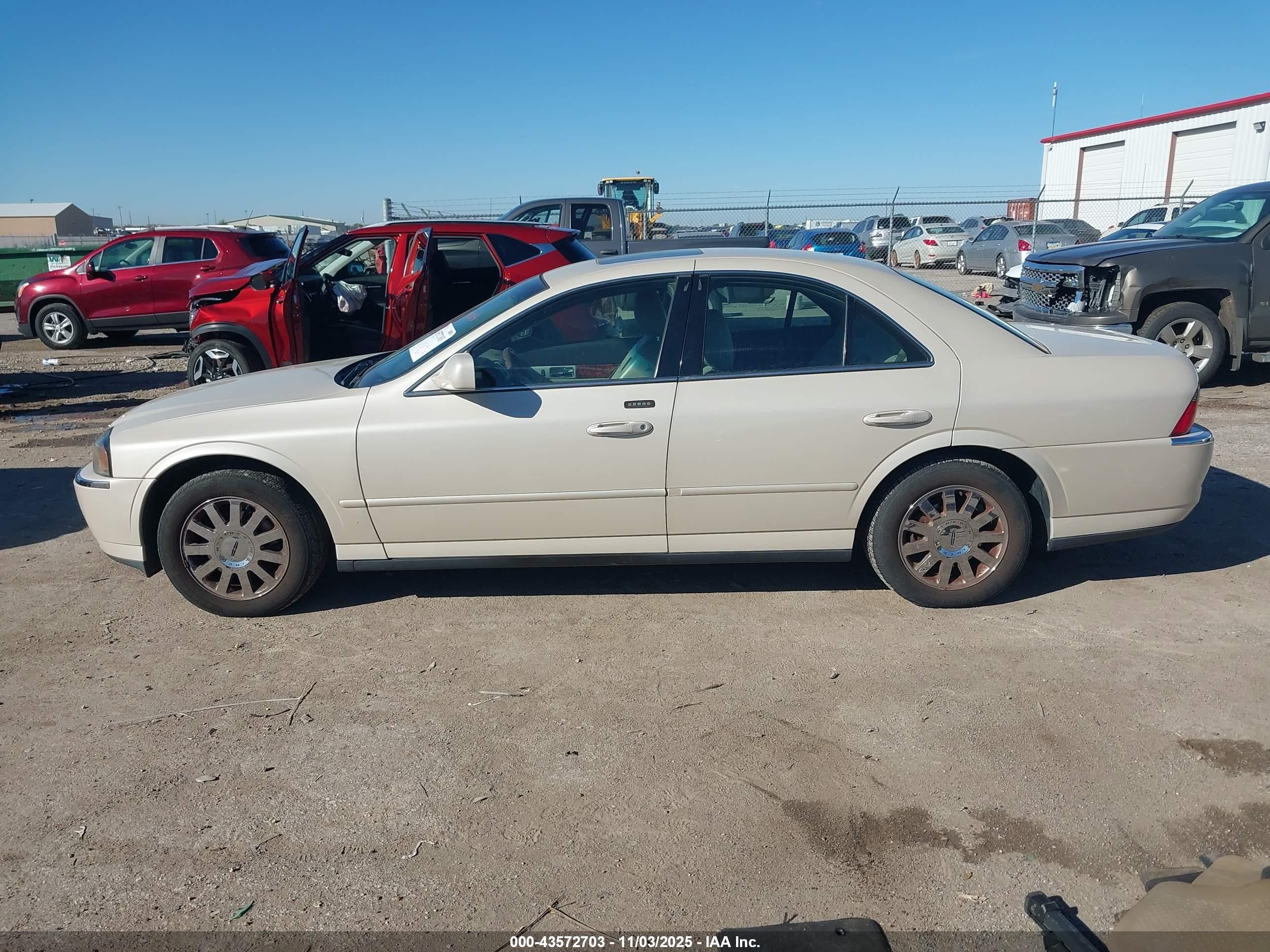 2003 Lincoln Ls V6 Кремовый vin: 1LNHM86S53Y682258
