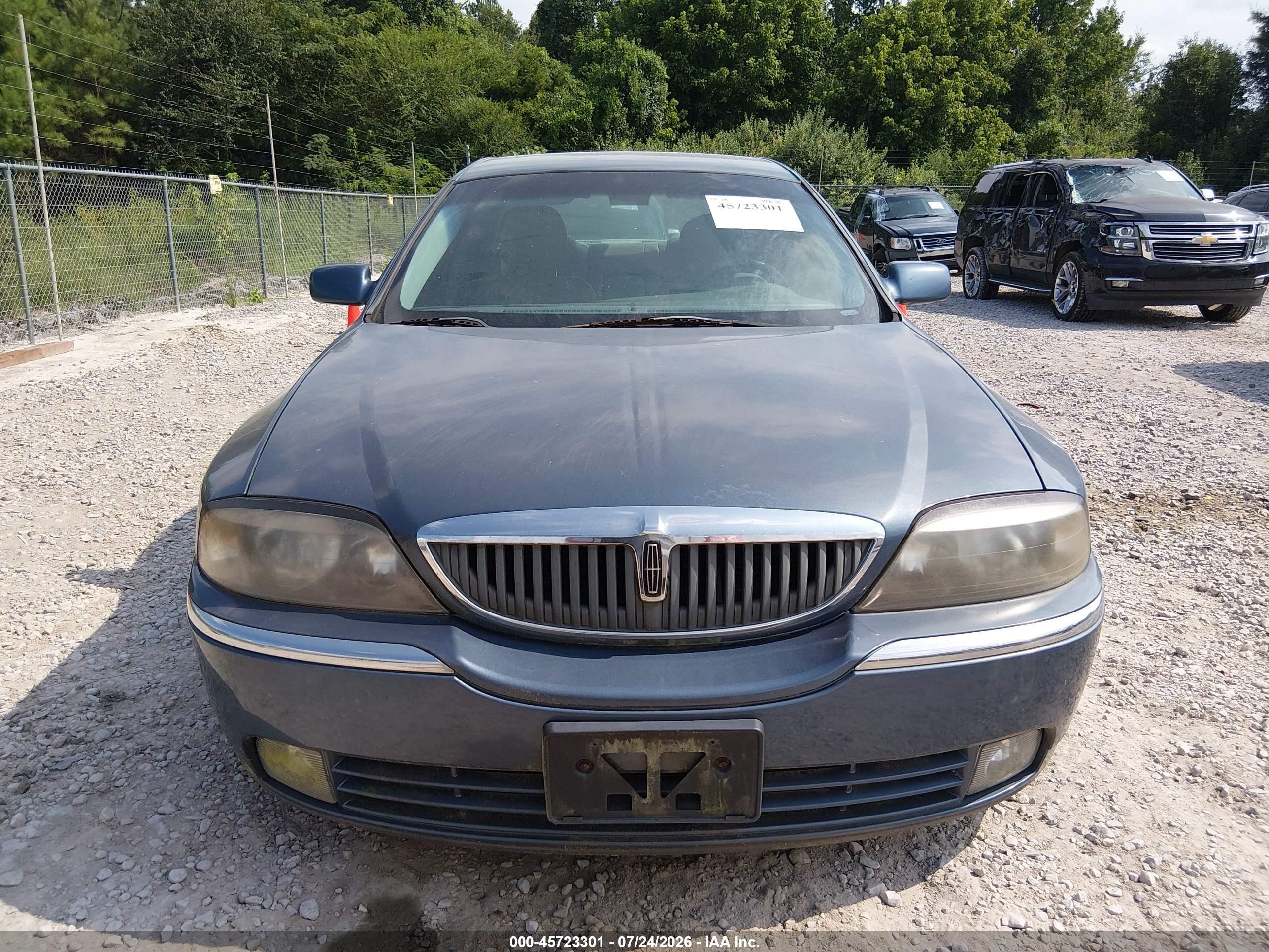 2005 Lincoln Ls V6 Blue vin: 1LNHM86S55Y625612