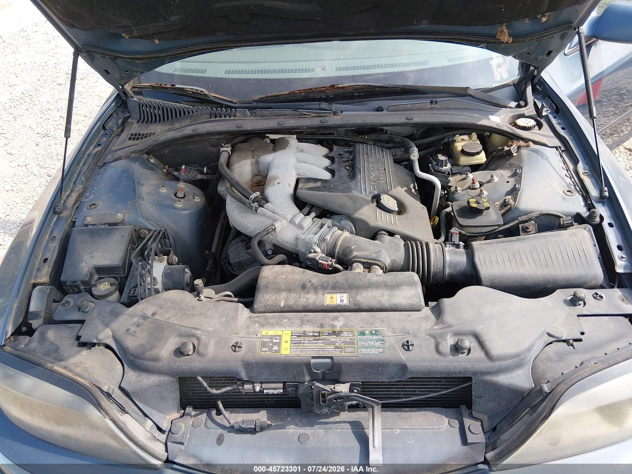 2005 Lincoln Ls V6 Blue vin: 1LNHM86S55Y625612