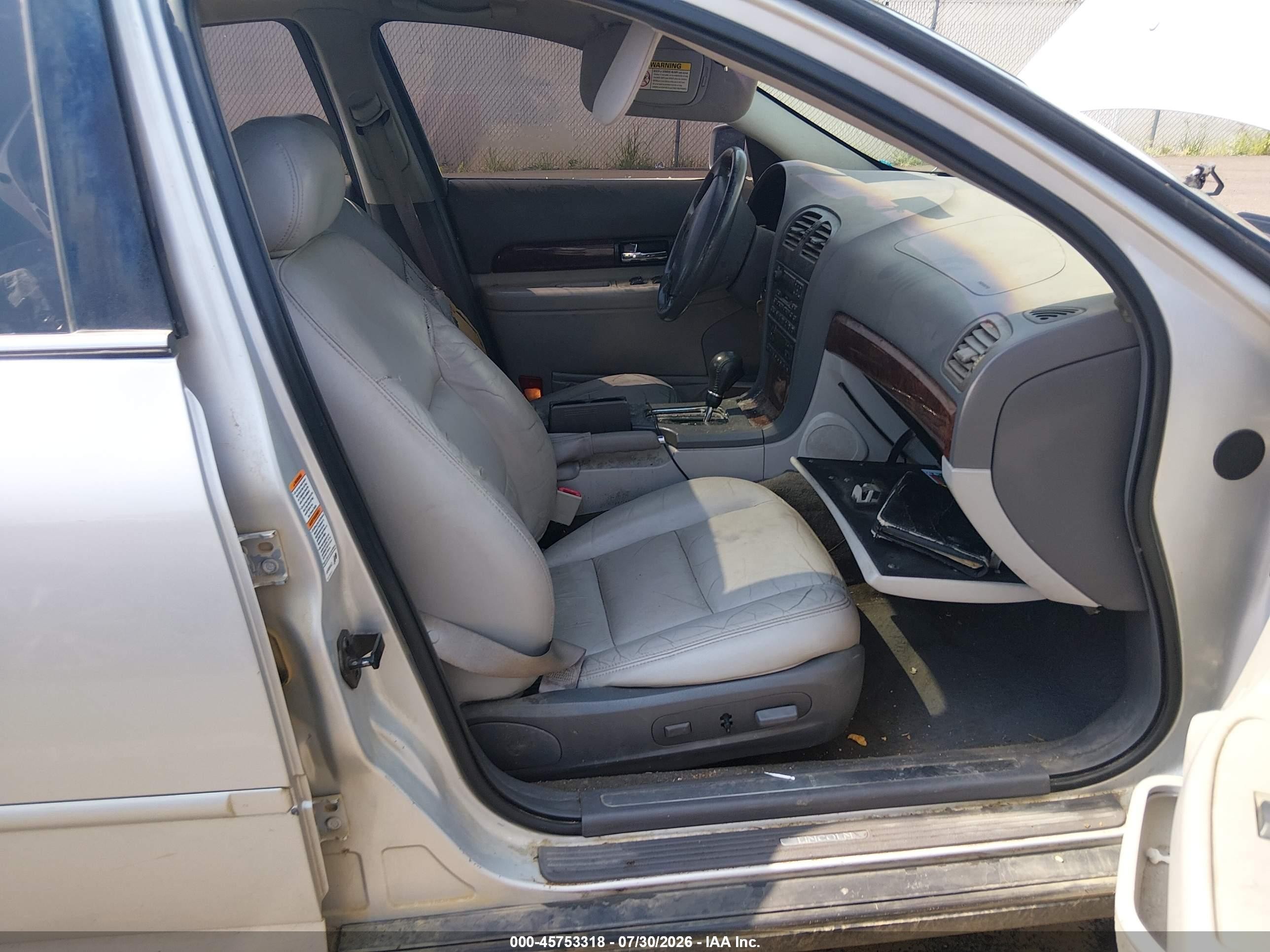 2000 Lincoln Ls V6 Auto/v6 Manual Silver vin: 1LNHM86S5YY917913