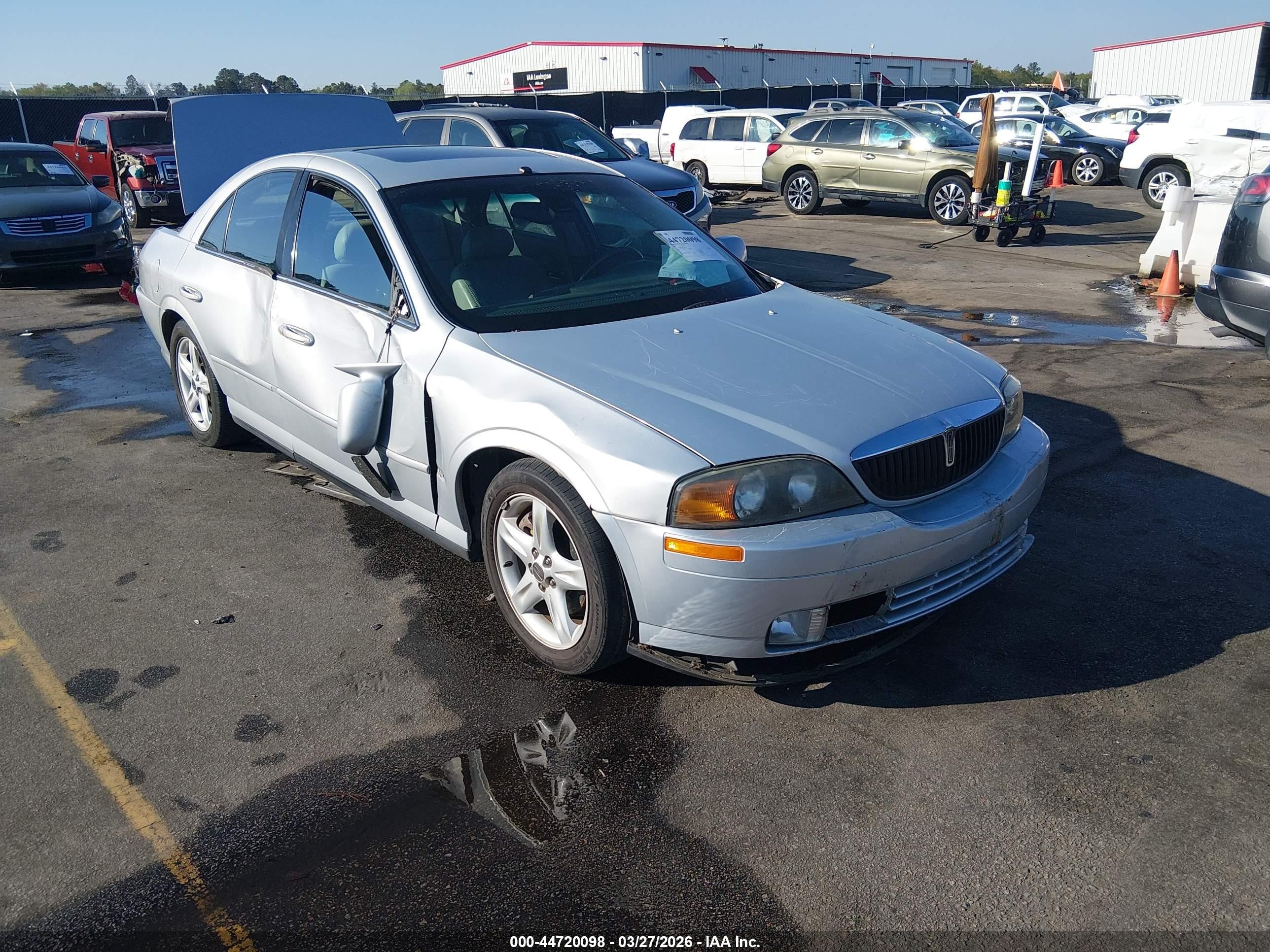 2001 Lincoln Ls V6 Auto/v6 Manual Silver vin: 1LNHM86S61Y714535