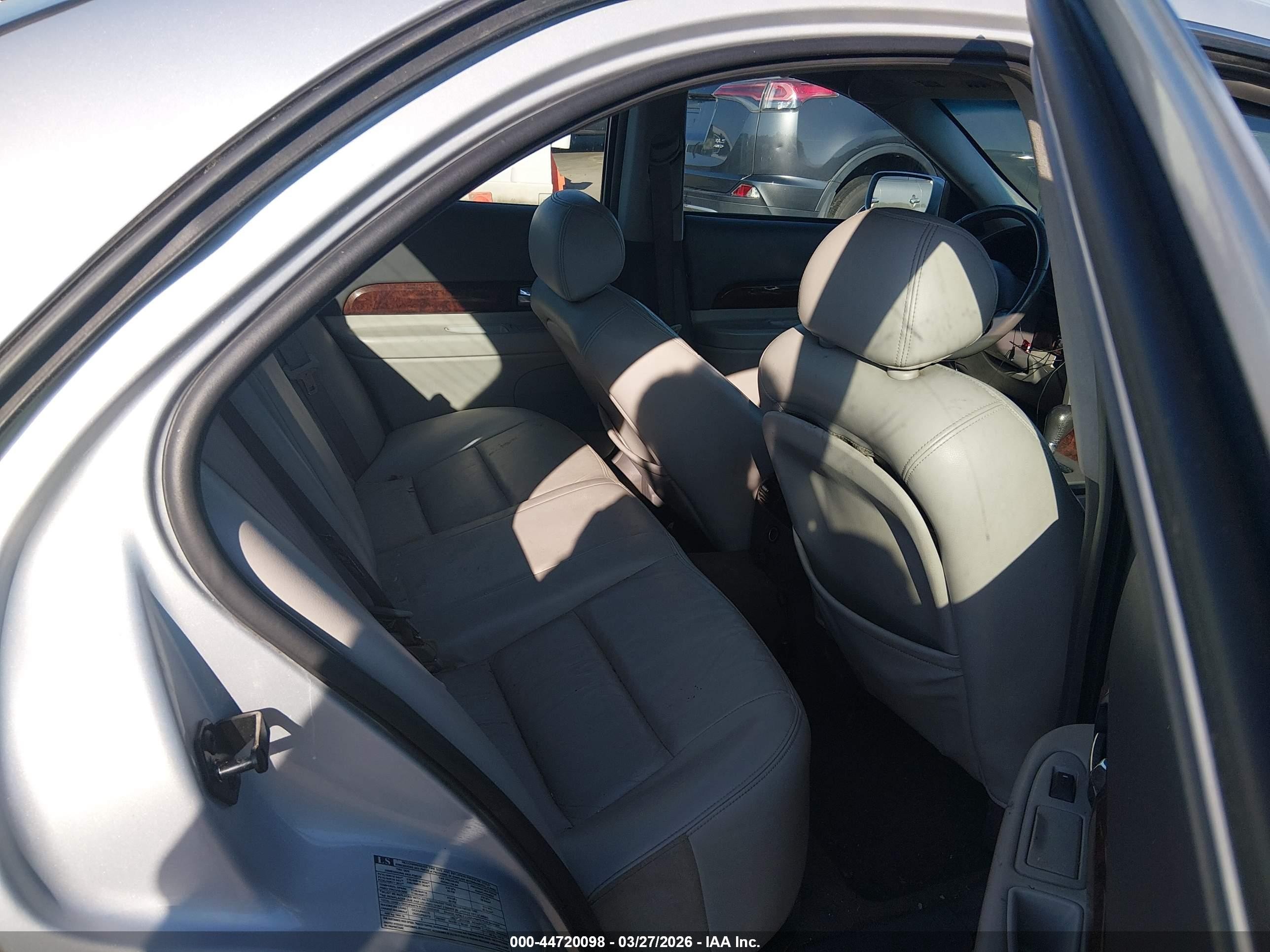 2001 Lincoln Ls V6 Auto/v6 Manual Silver vin: 1LNHM86S61Y714535