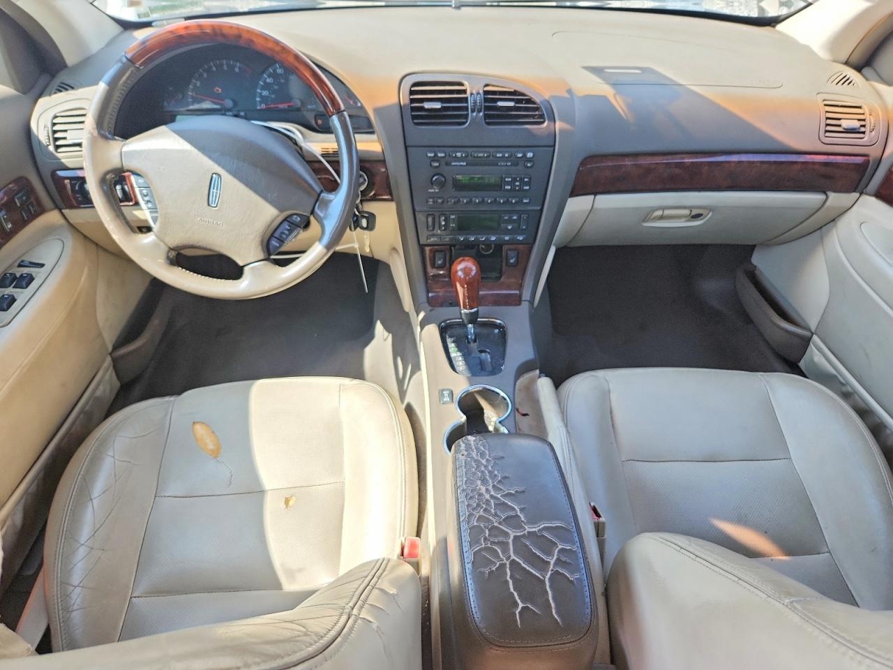 2002 Lincoln Ls Кремовый vin: 1LNHM86S62Y706159