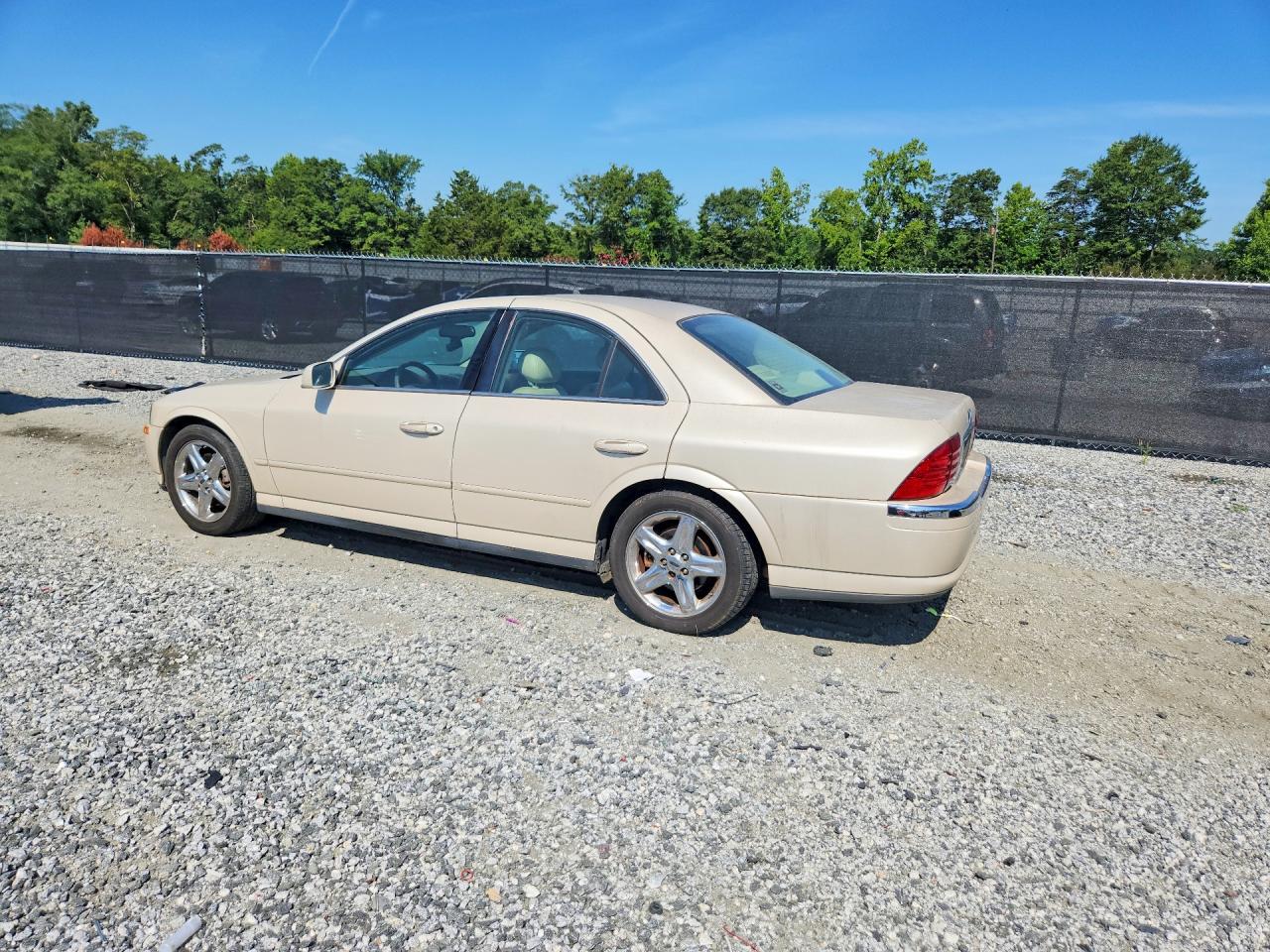 2002 Lincoln Ls Кремовый vin: 1LNHM86S62Y706159