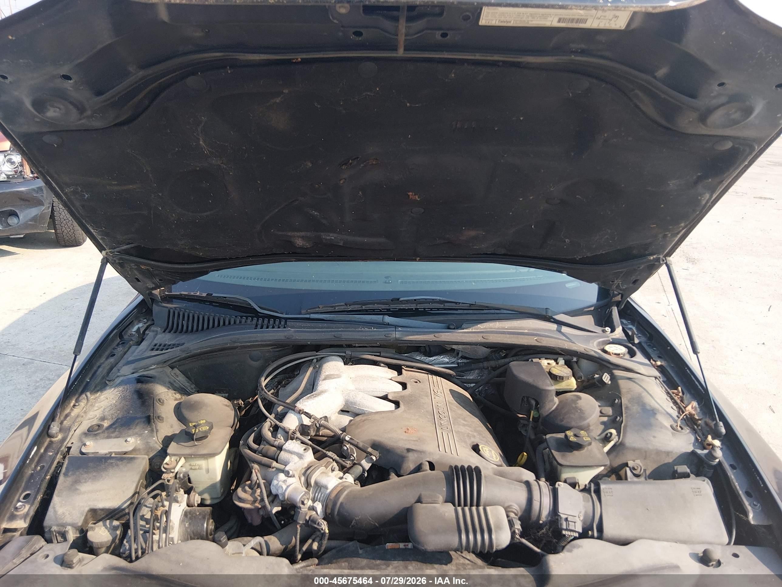 2001 Lincoln Ls V6 Auto/v6 Manual Black vin: 1LNHM86S71Y726855