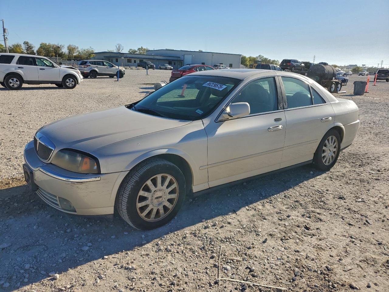 2003 Lincoln Ls White vin: 1LNHM86S73Y666336