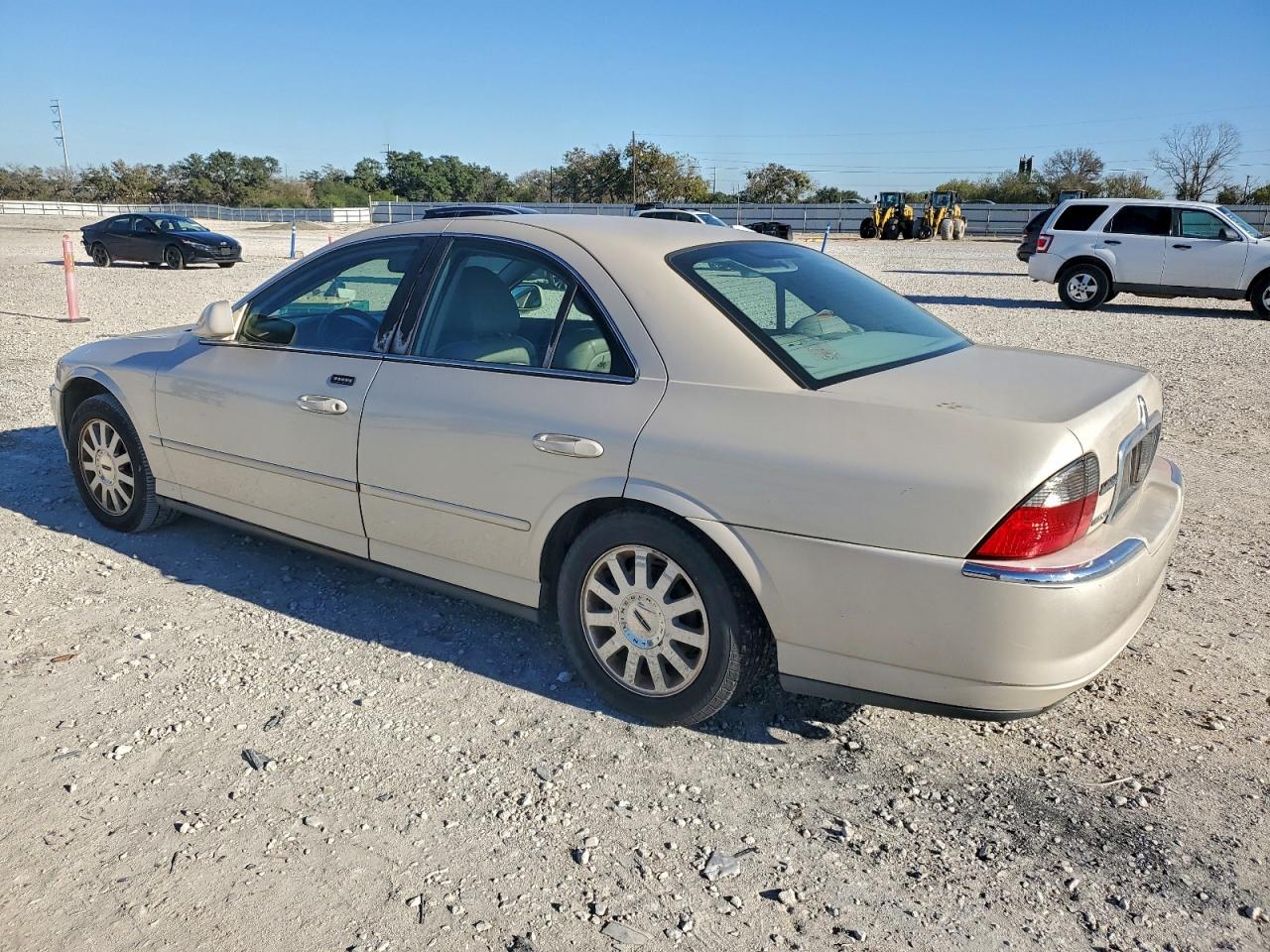 2003 Lincoln Ls White vin: 1LNHM86S73Y666336
