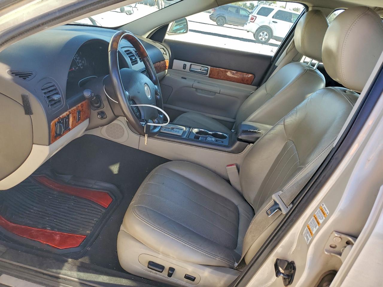 2003 Lincoln Ls White vin: 1LNHM86S73Y666336