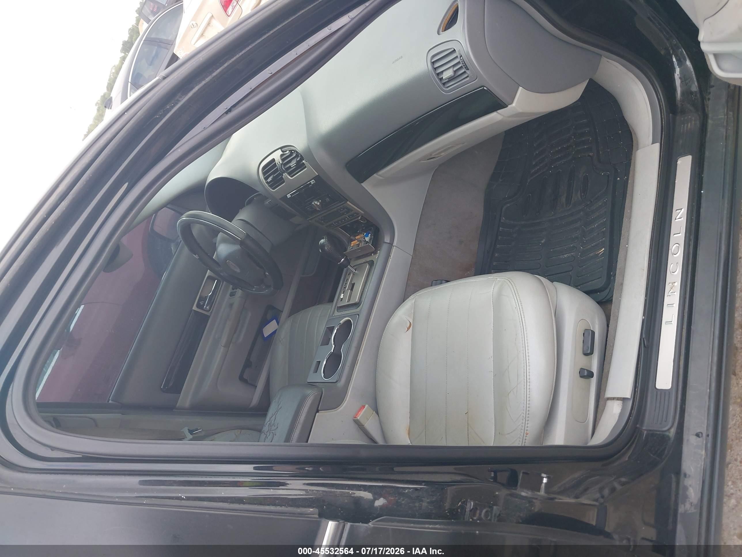 2005 Lincoln Ls V6 Black vin: 1LNHM86S75Y662354
