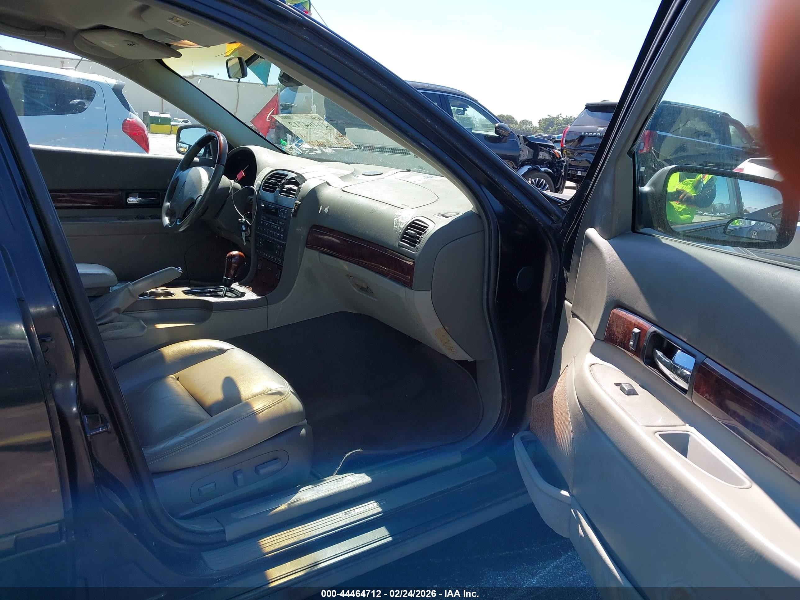 2001 Lincoln Ls V6 Auto/v6 Manual Black vin: 1LNHM86S81Y619930