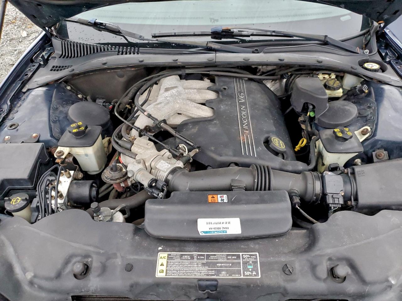 2001 Lincoln Ls Blue vin: 1LNHM86S81Y670781