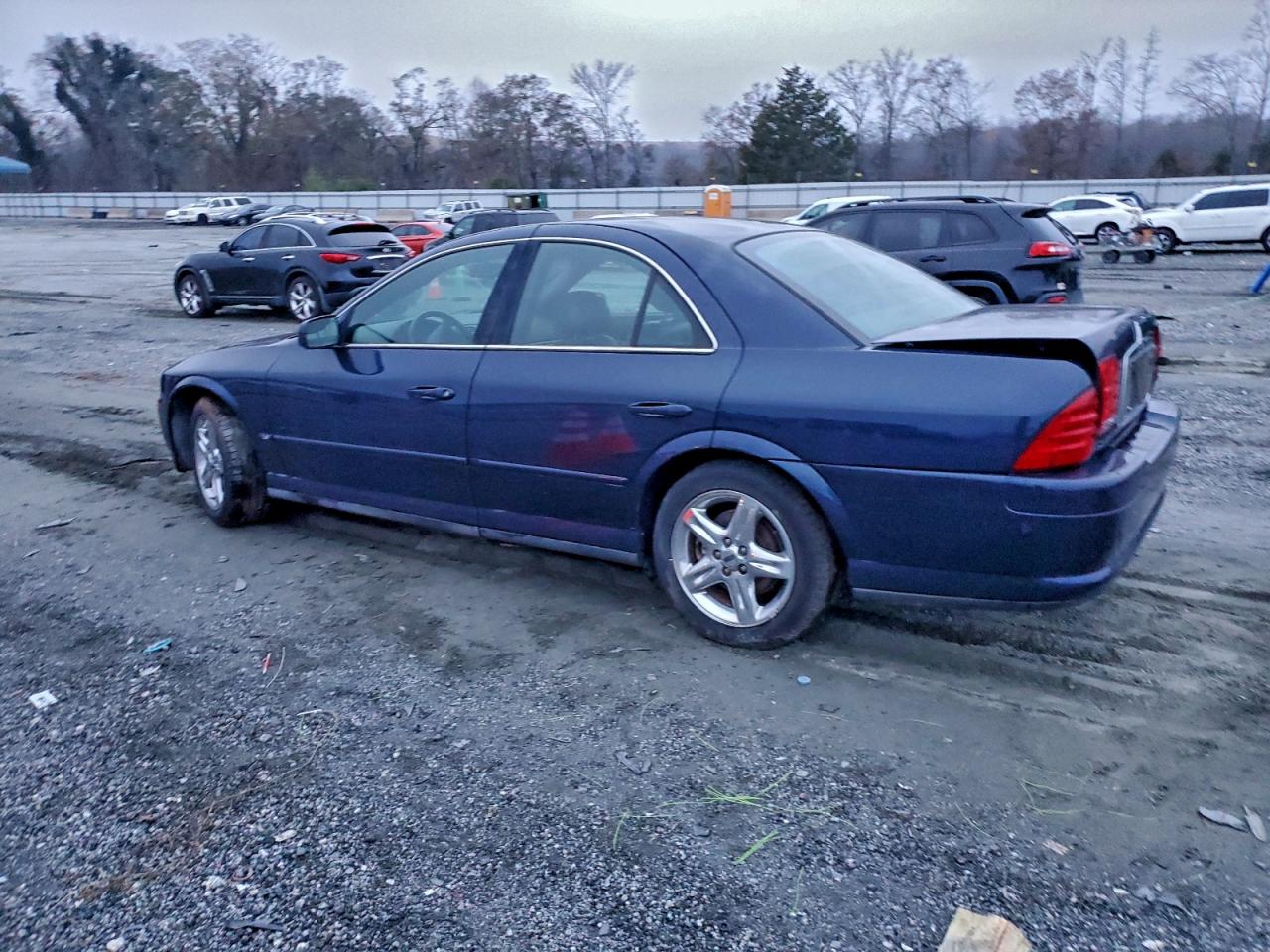 2001 Lincoln Ls Blue vin: 1LNHM86S81Y670781