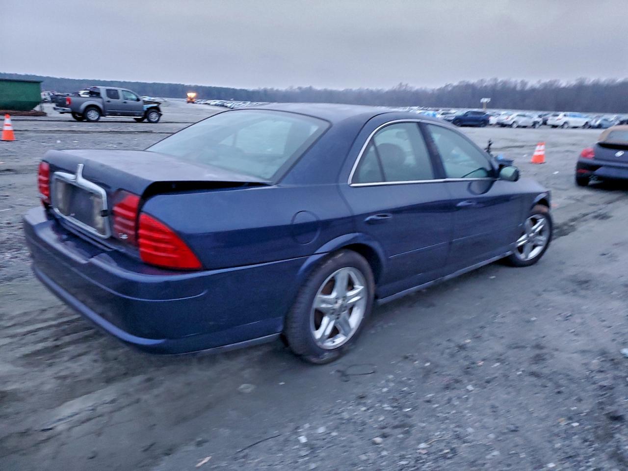2001 Lincoln Ls Blue vin: 1LNHM86S81Y670781