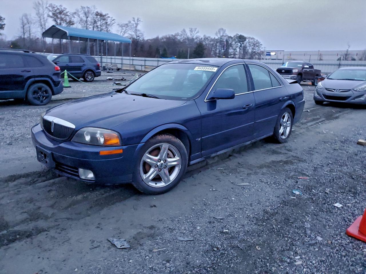 2001 Lincoln Ls Blue vin: 1LNHM86S81Y670781