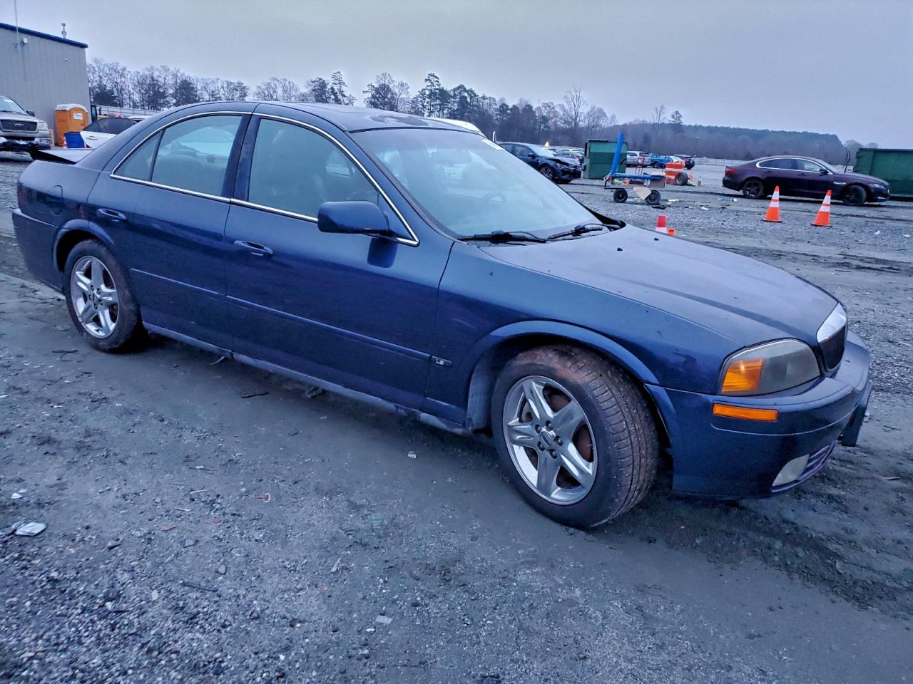 2001 Lincoln Ls Blue vin: 1LNHM86S81Y670781
